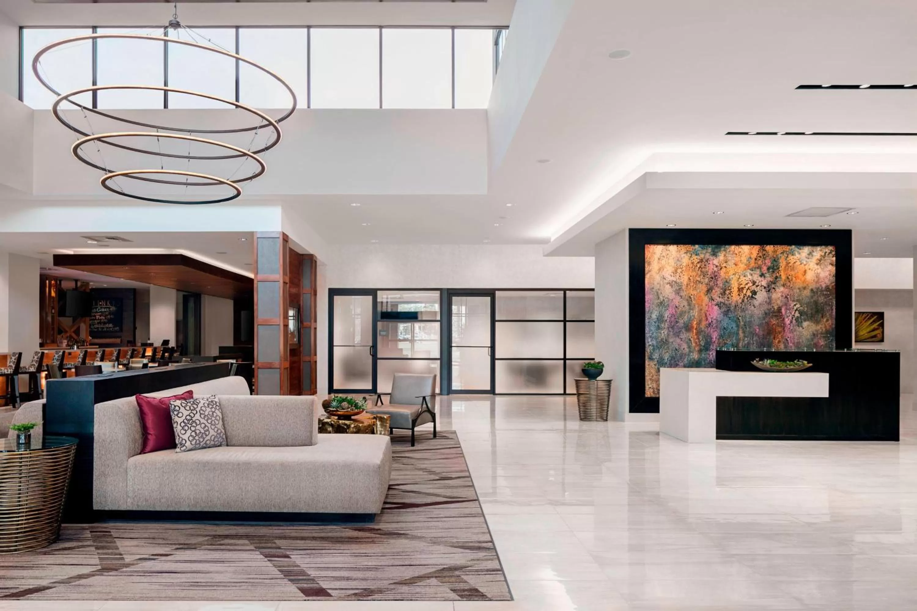 Lobby or reception in Baton Rouge Marriott