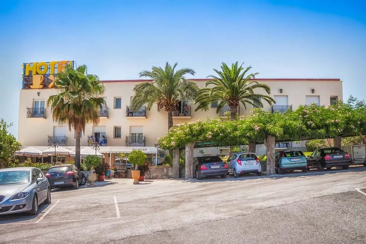 Facade/entrance, Property Building in Hotel Al-Andalus