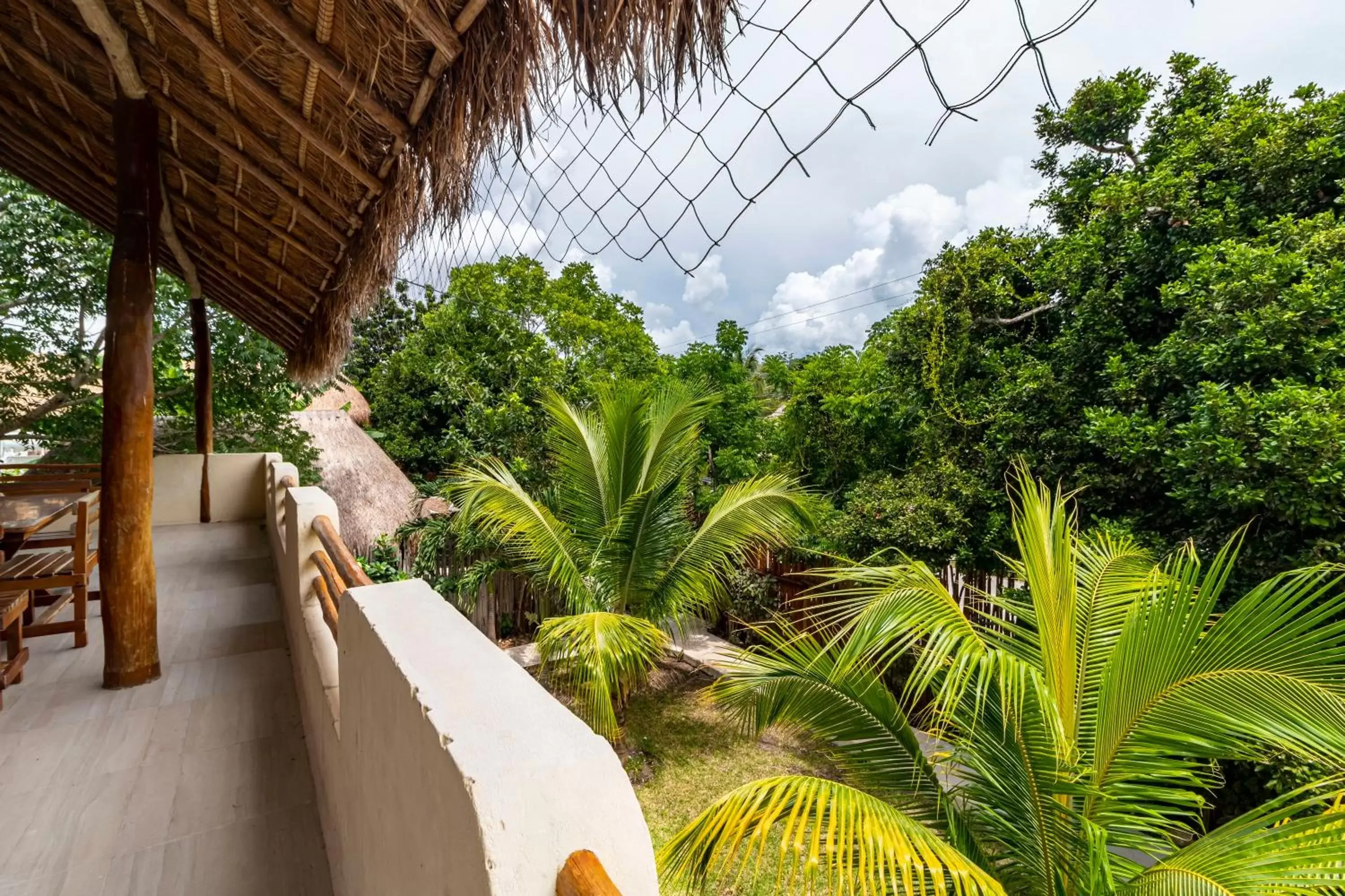 Garden view in Hotel & Suites Oasis Bacalar