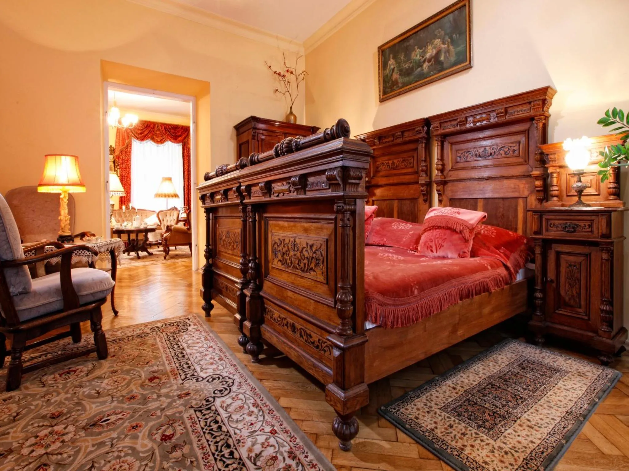 Bedroom, Bed in Hotel Europejski