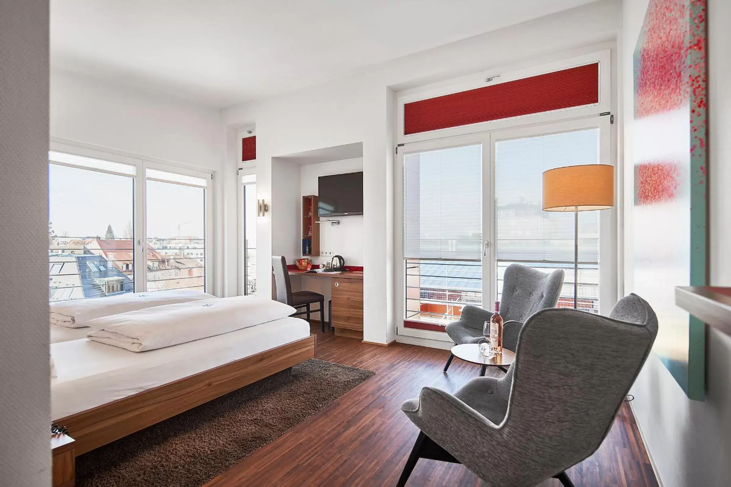 Premium Double Room BELLE ETAGE in Hotel City Krone