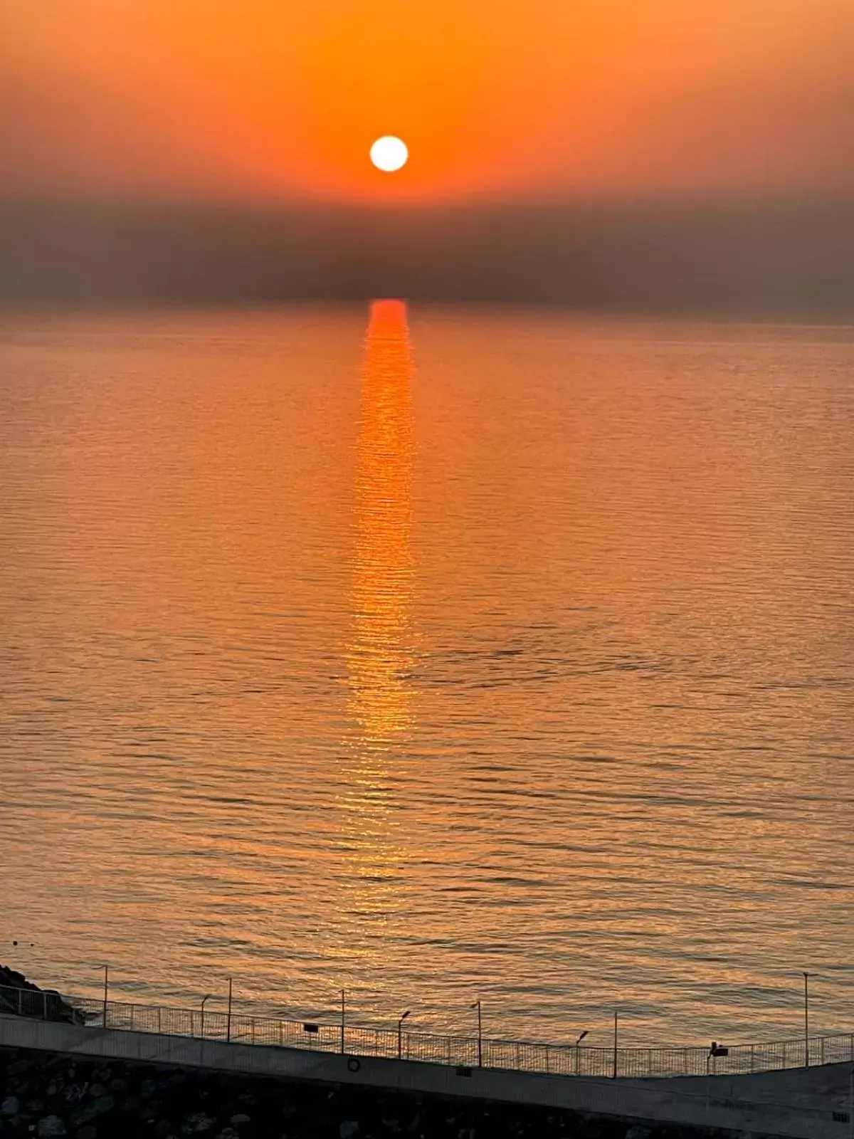Sunrise/Sunset in Mirage Bab Al Bahr Beach Hotel