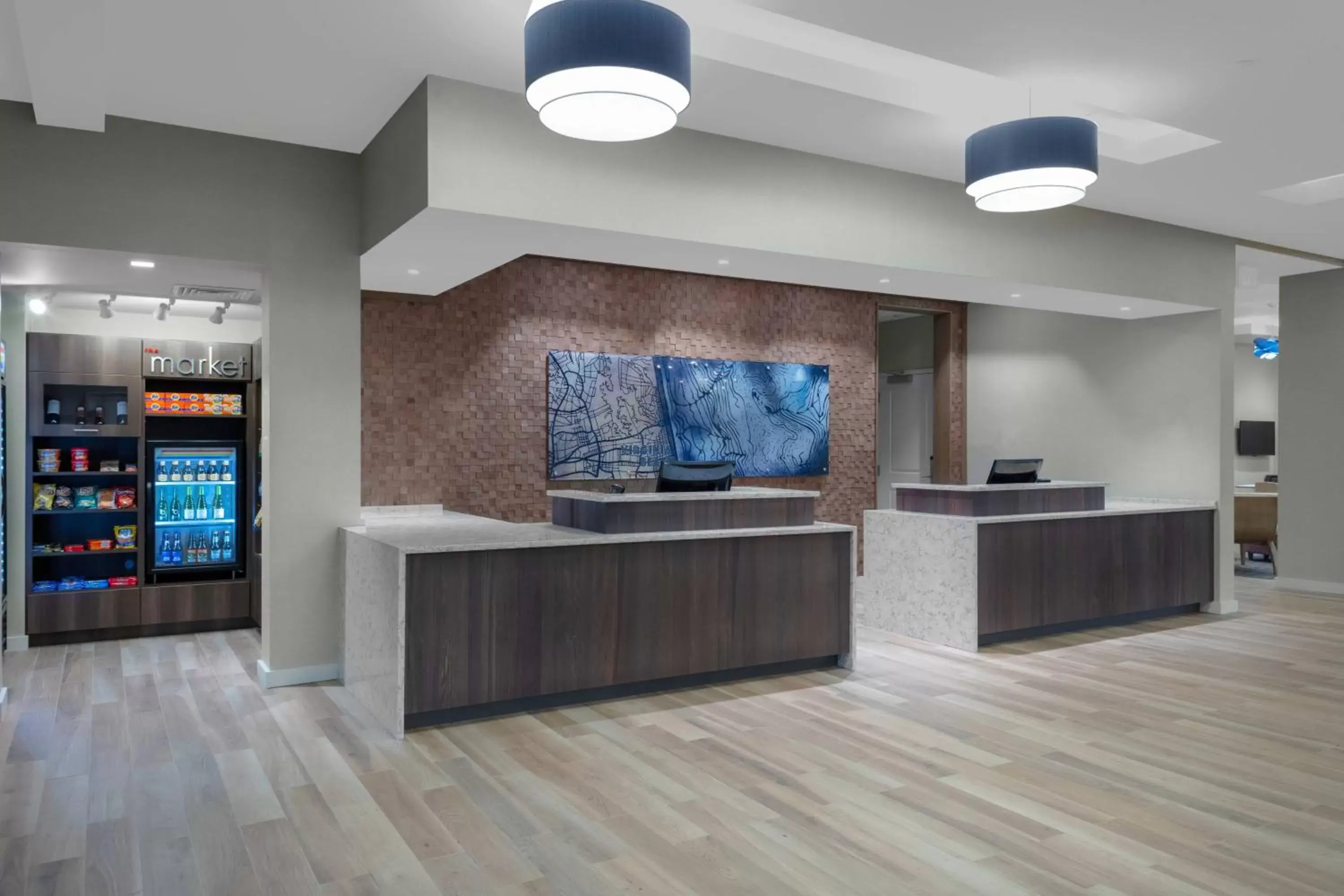 Lobby or reception, Lobby/Reception in Residence Inn Virginia Beach Town Center