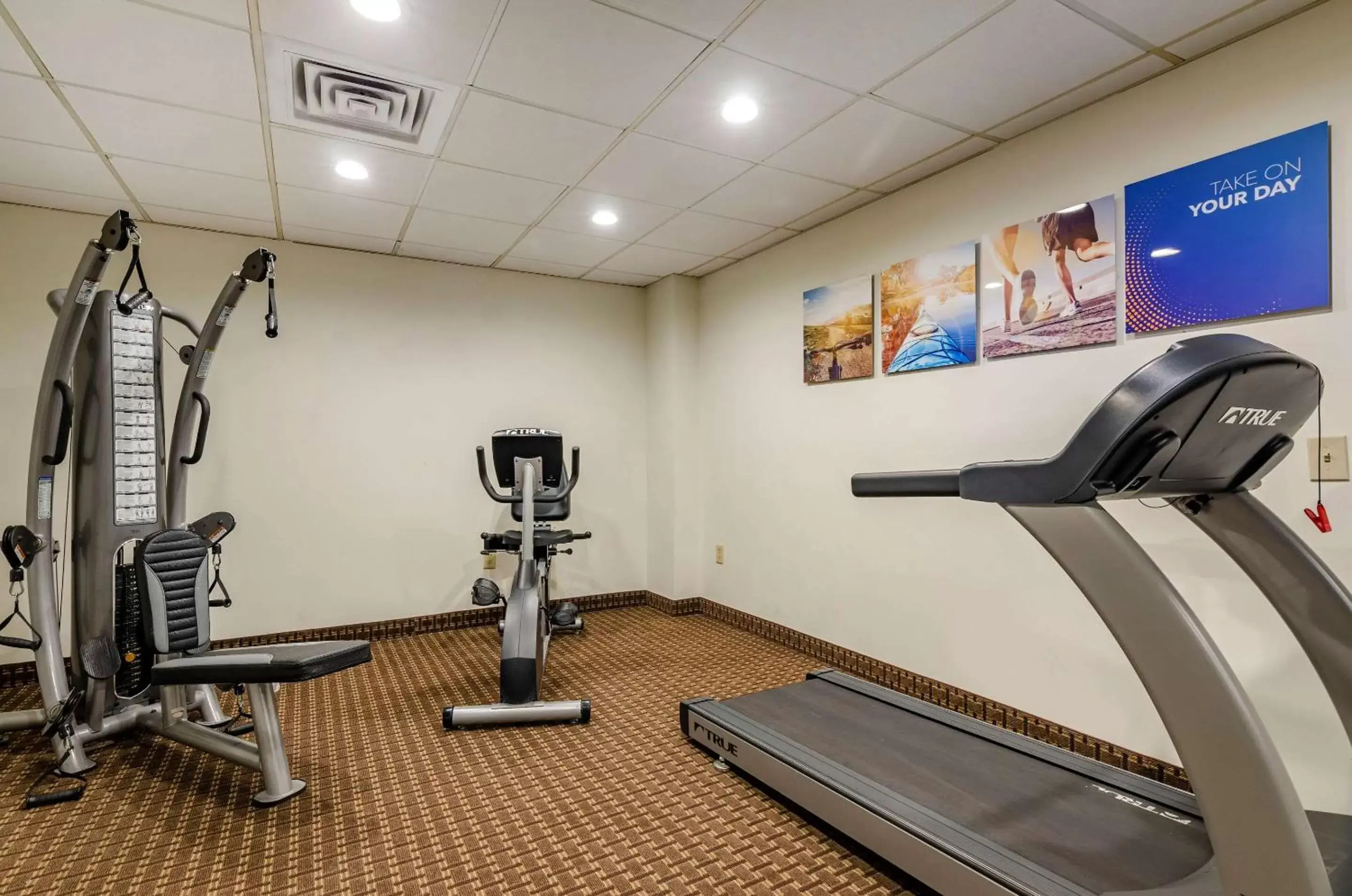 Fitness centre/facilities, Fitness Center/Facilities in Comfort Inn & Suites Raphine - Lexington near I-81 and I-64