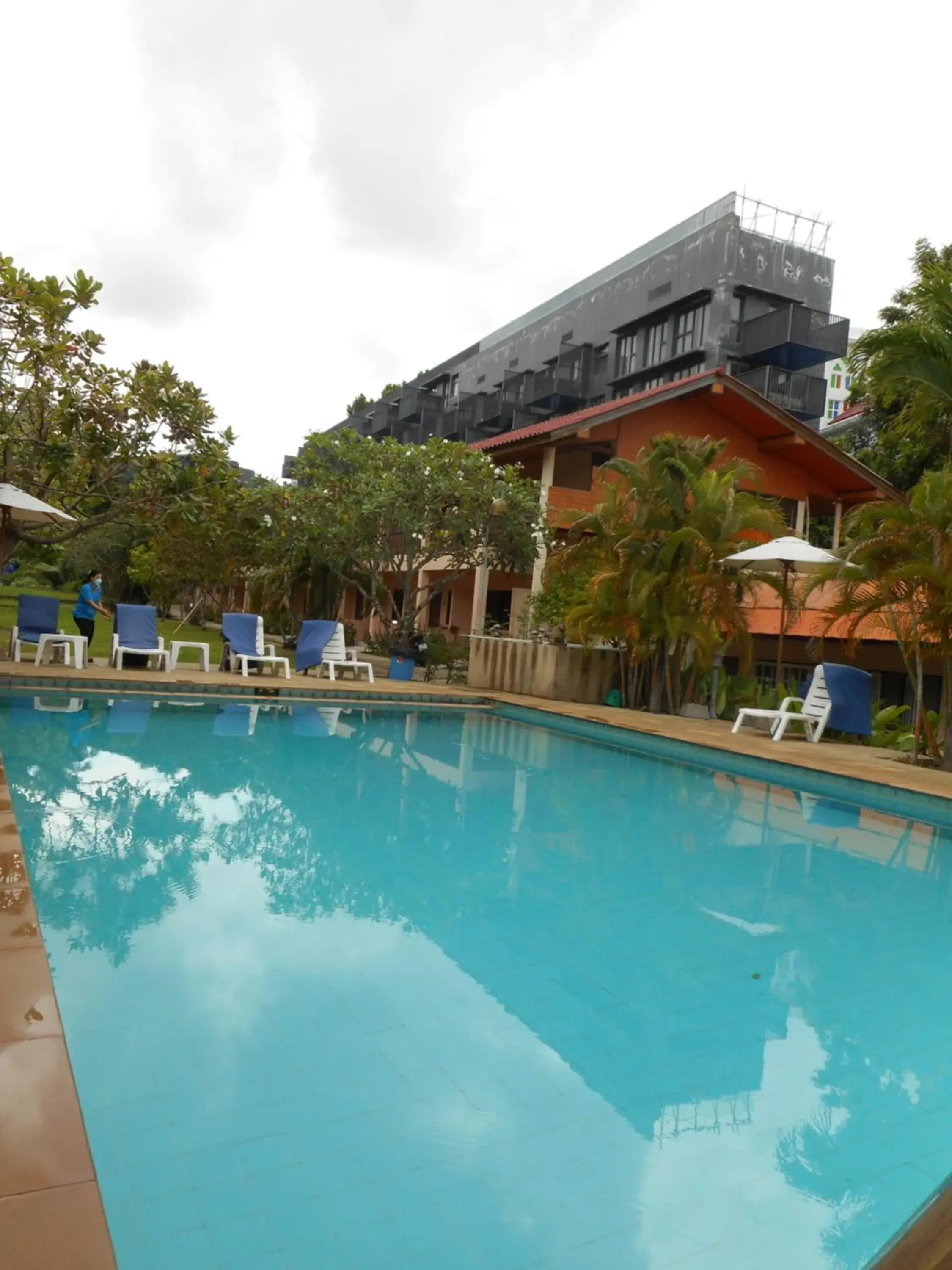 Swimming pool in PS 2 Resort Phuket Patong - SHA Plus Swimming pool in PS 2 Resort Phuket Patong - SHA Plus