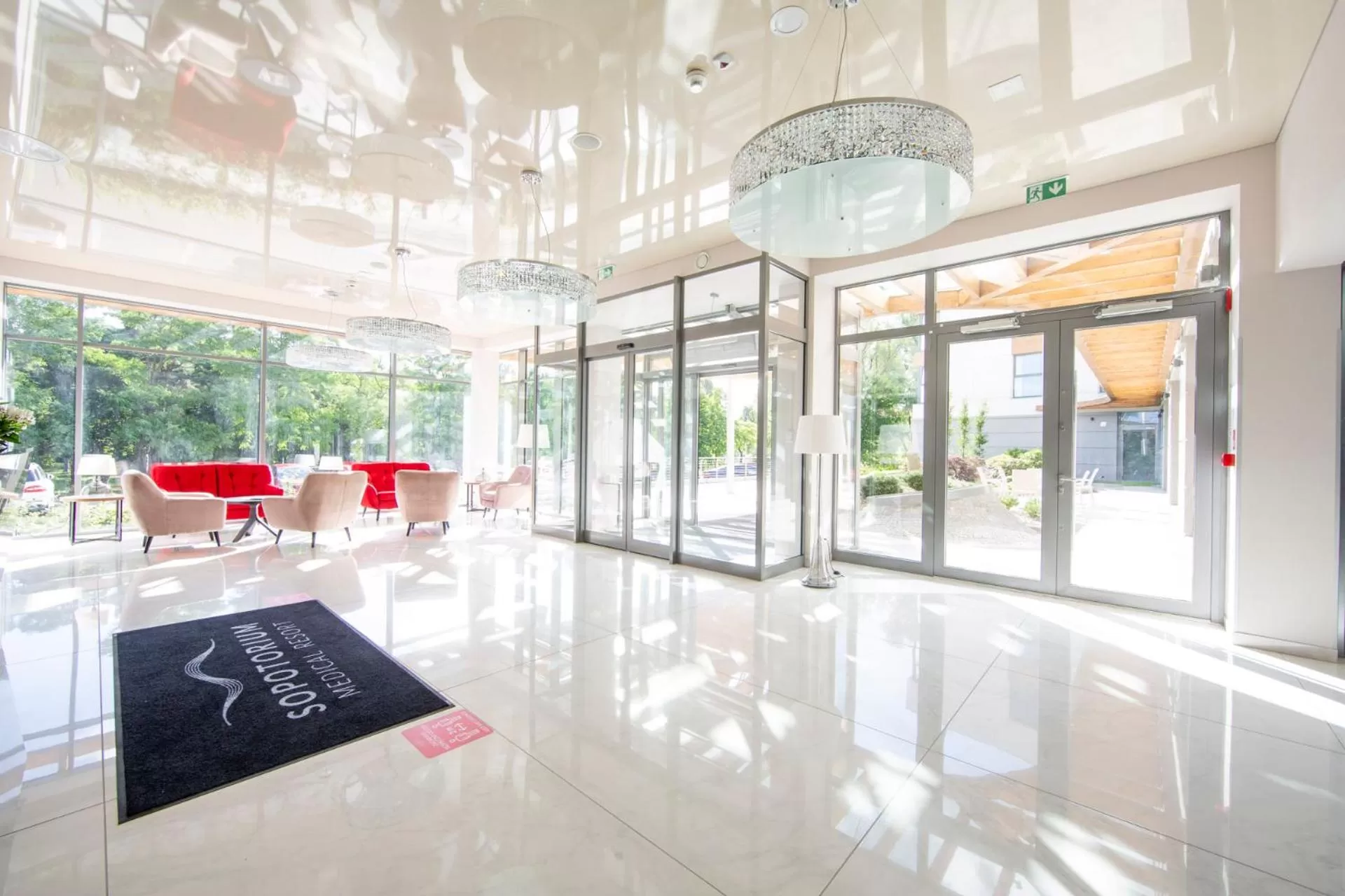 Lobby or reception in Sopotorium Hotel & Medical Spa