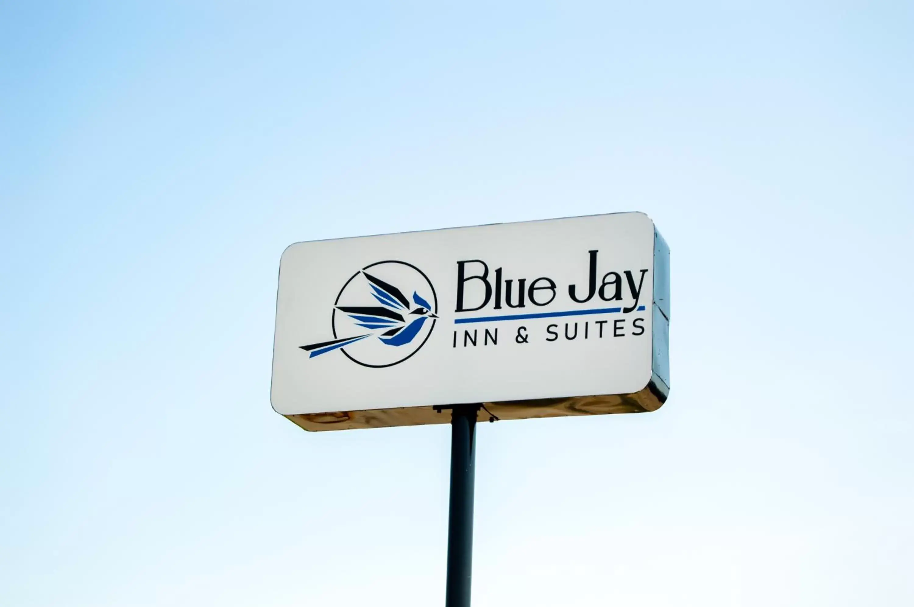 Property Logo/Sign in Blue Jay Inn & Suites
