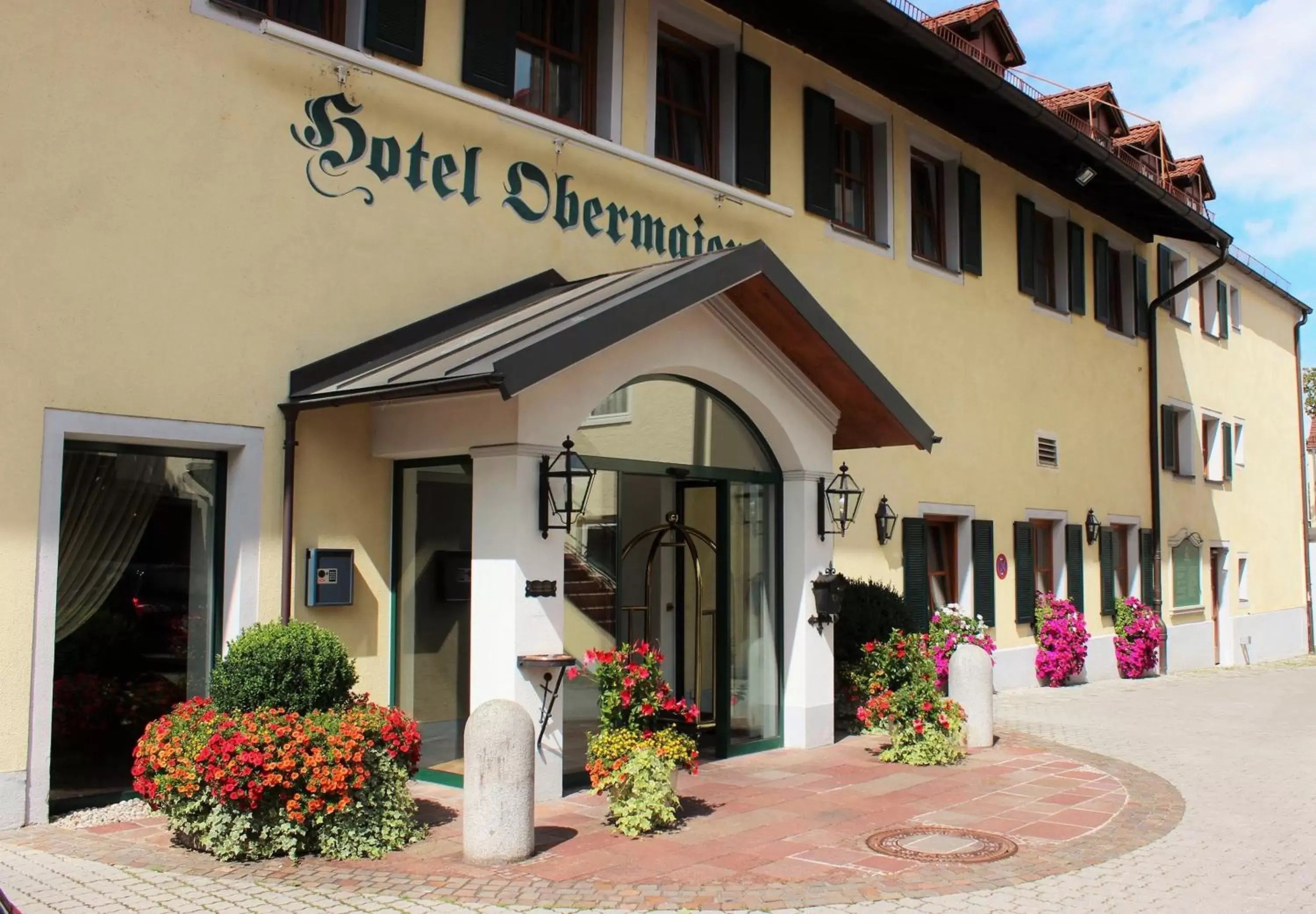 Facade/entrance in Hotel Obermaier