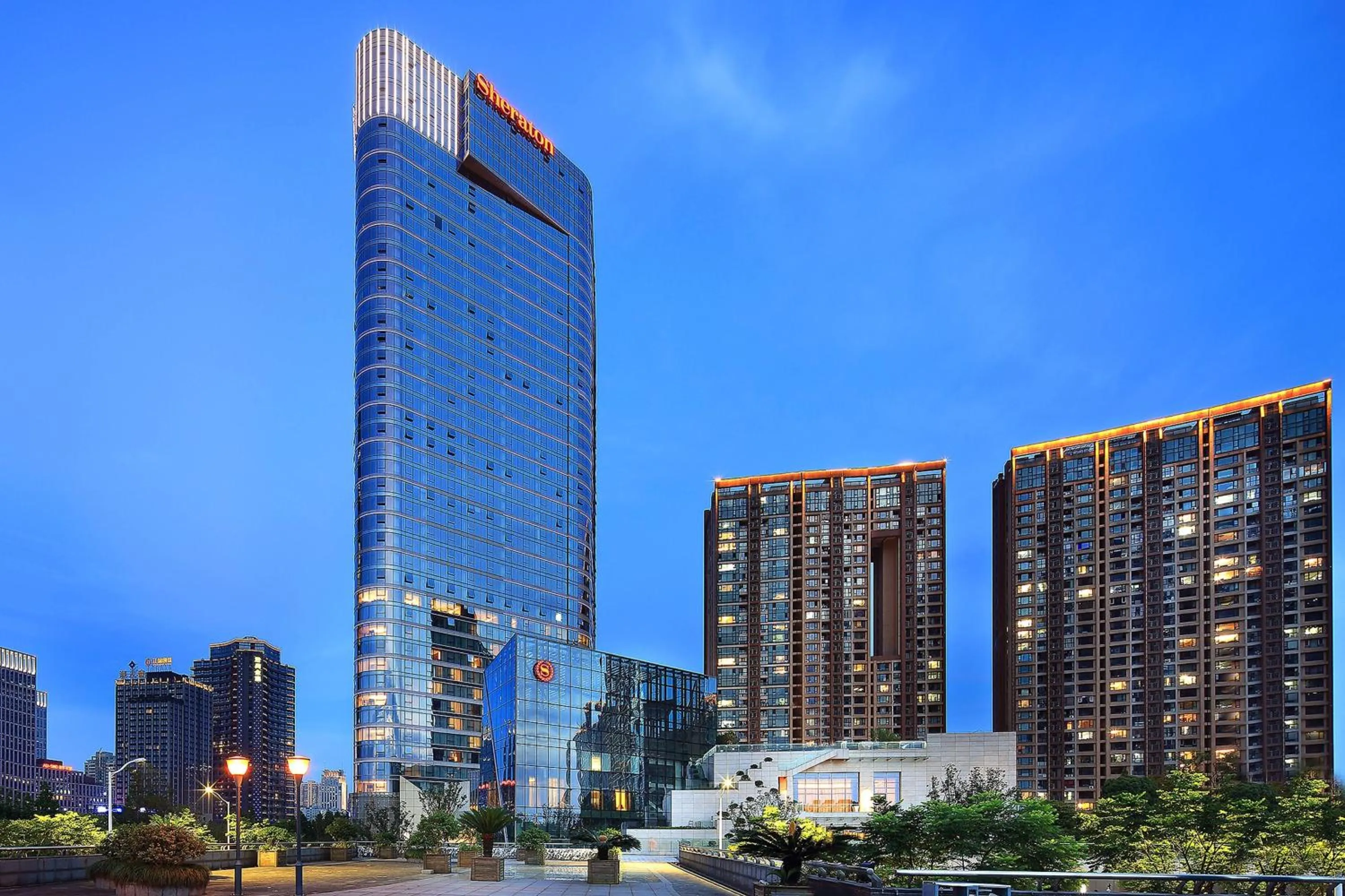 Property building in Sheraton Grand Hangzhou Binjiang Hotel