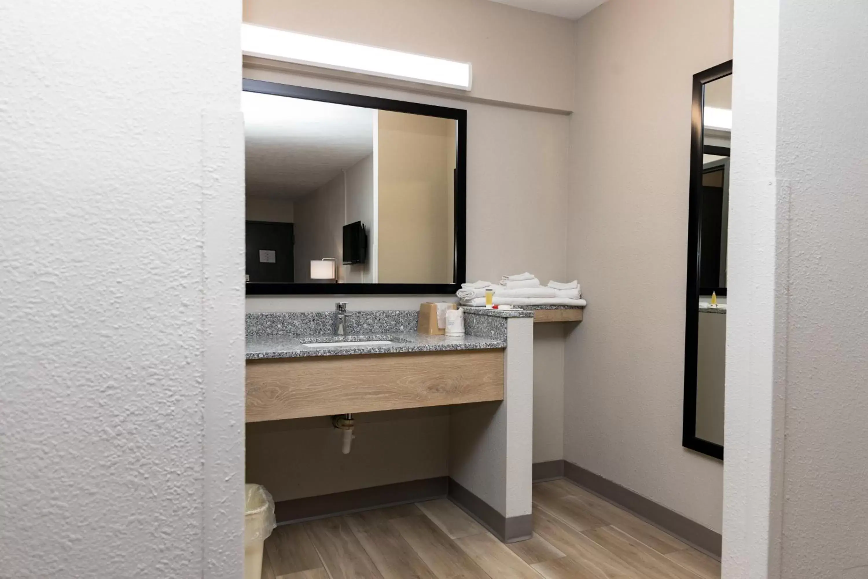 Guests, Bathroom in Days Inn by Wyndham Cincinnati East