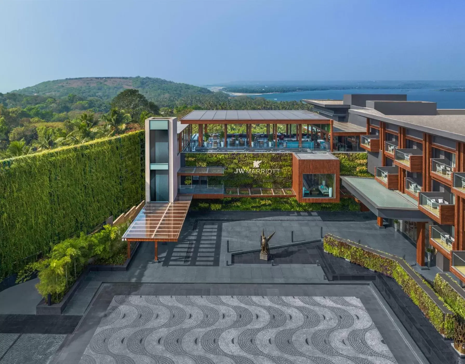 Property building in JW Marriott Goa