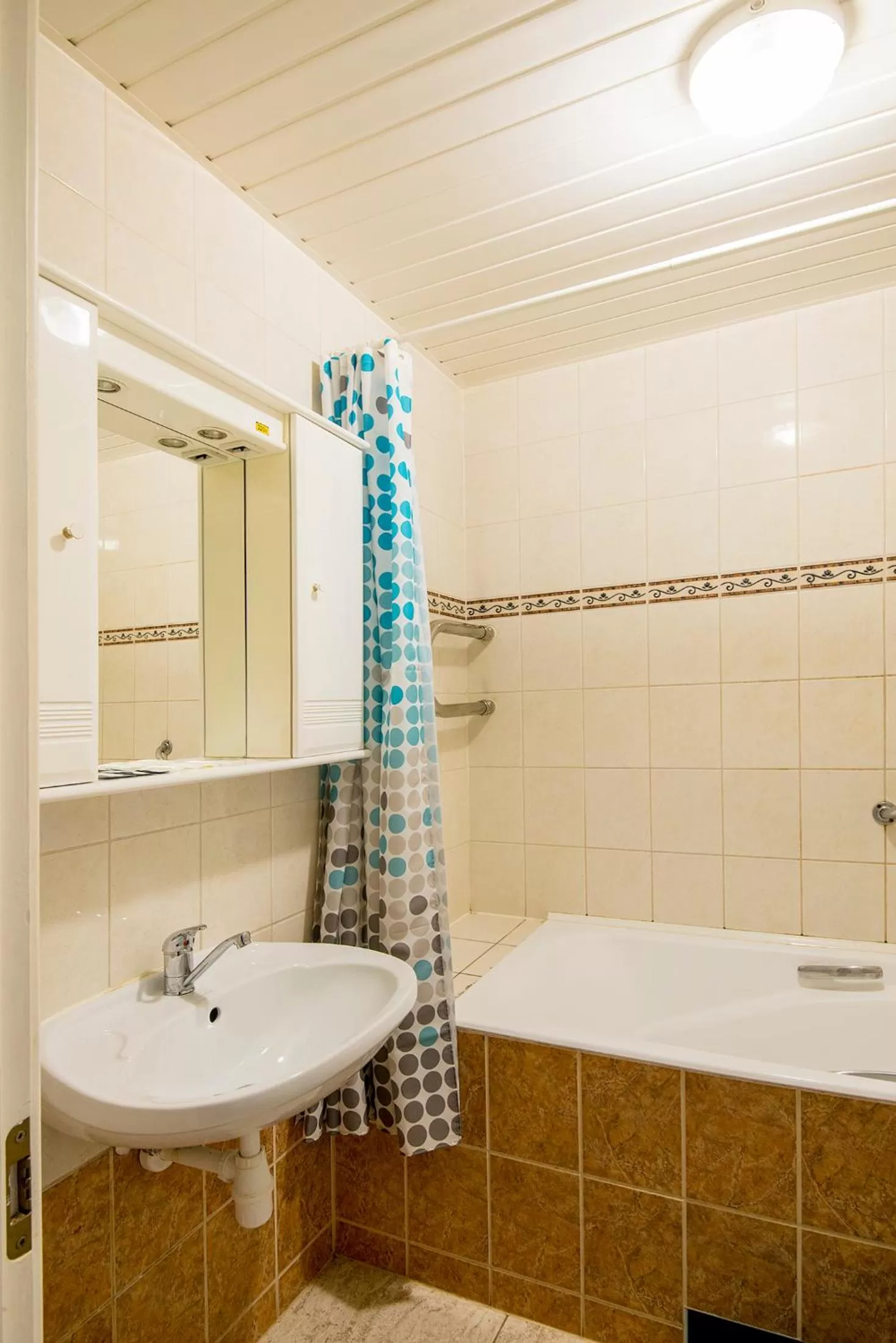 Shower in Hotel Mezaparks