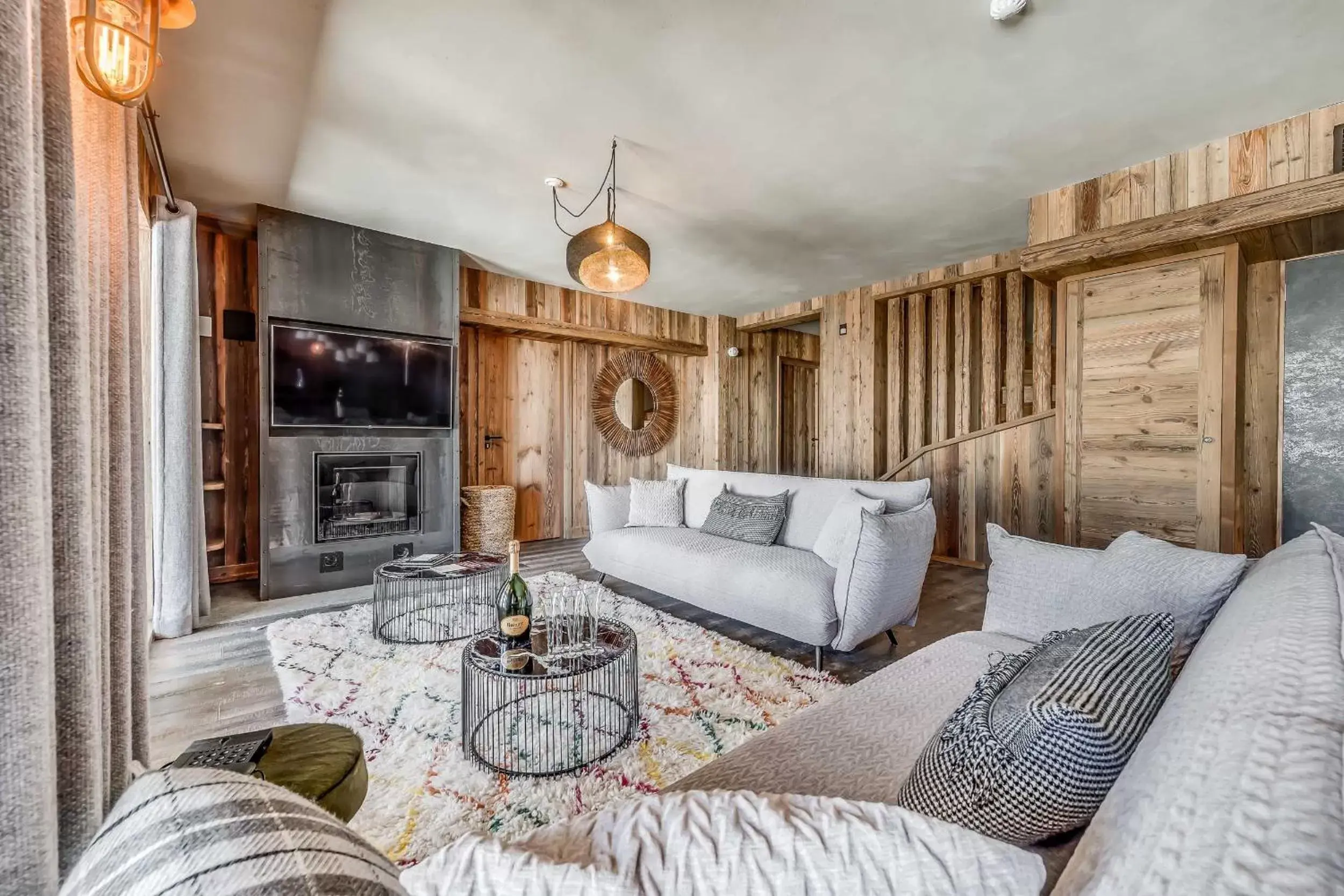 Living room, Seating Area in Le Refuge de Solaise - 2551 m Altitude