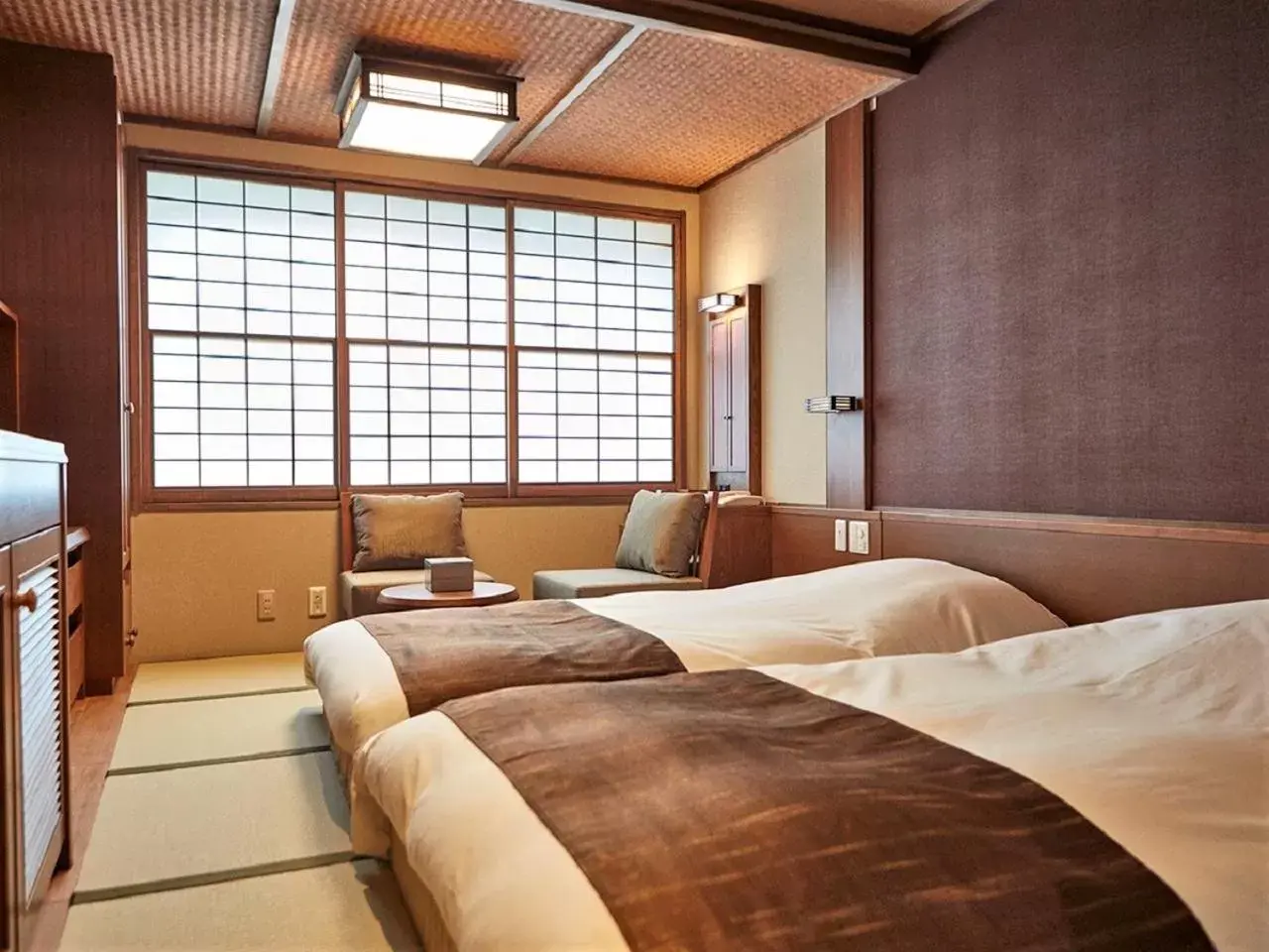 Bedroom, Bed in Yukinohana