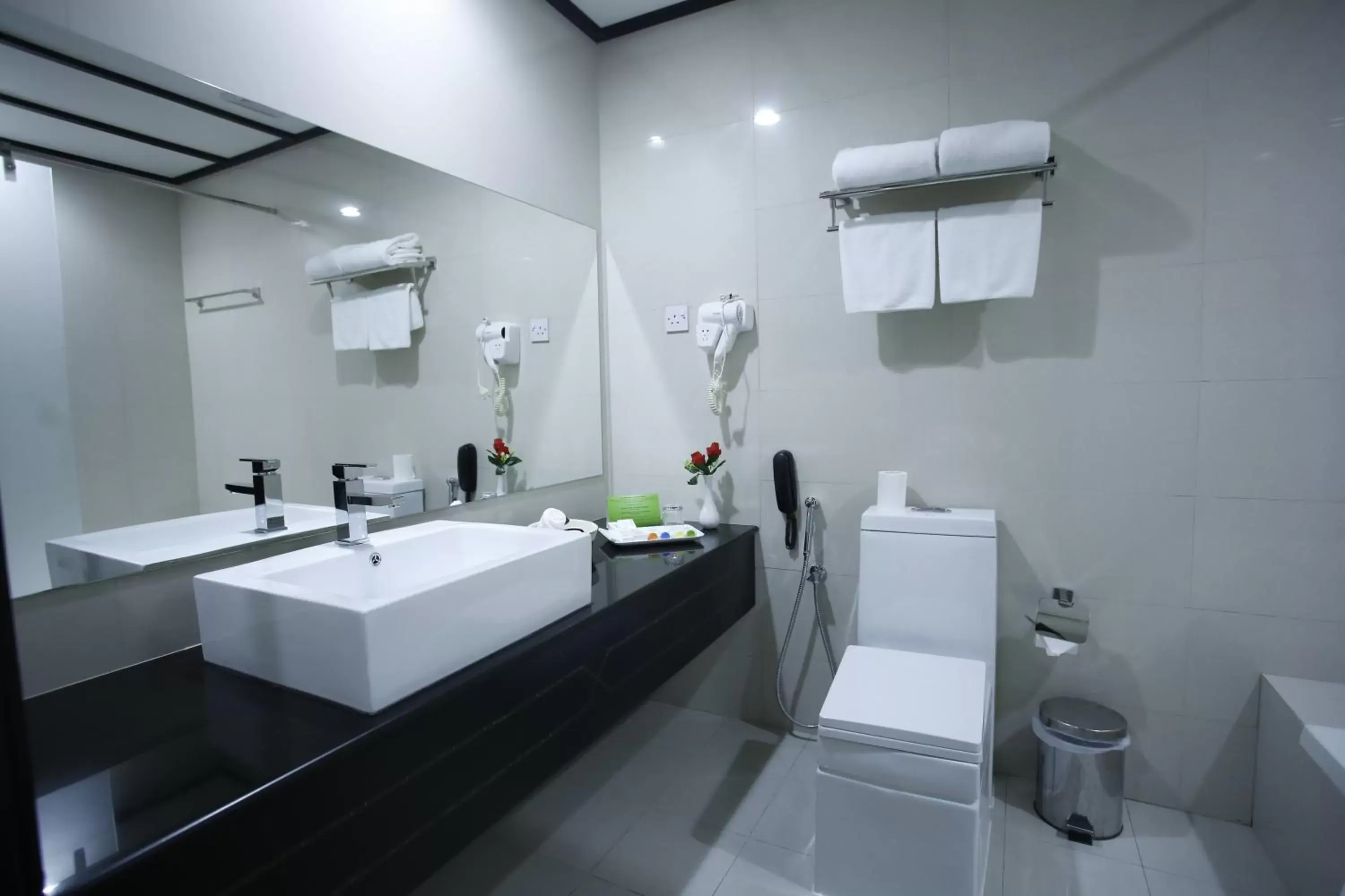 Bathroom in Crystal Palace Hotel
