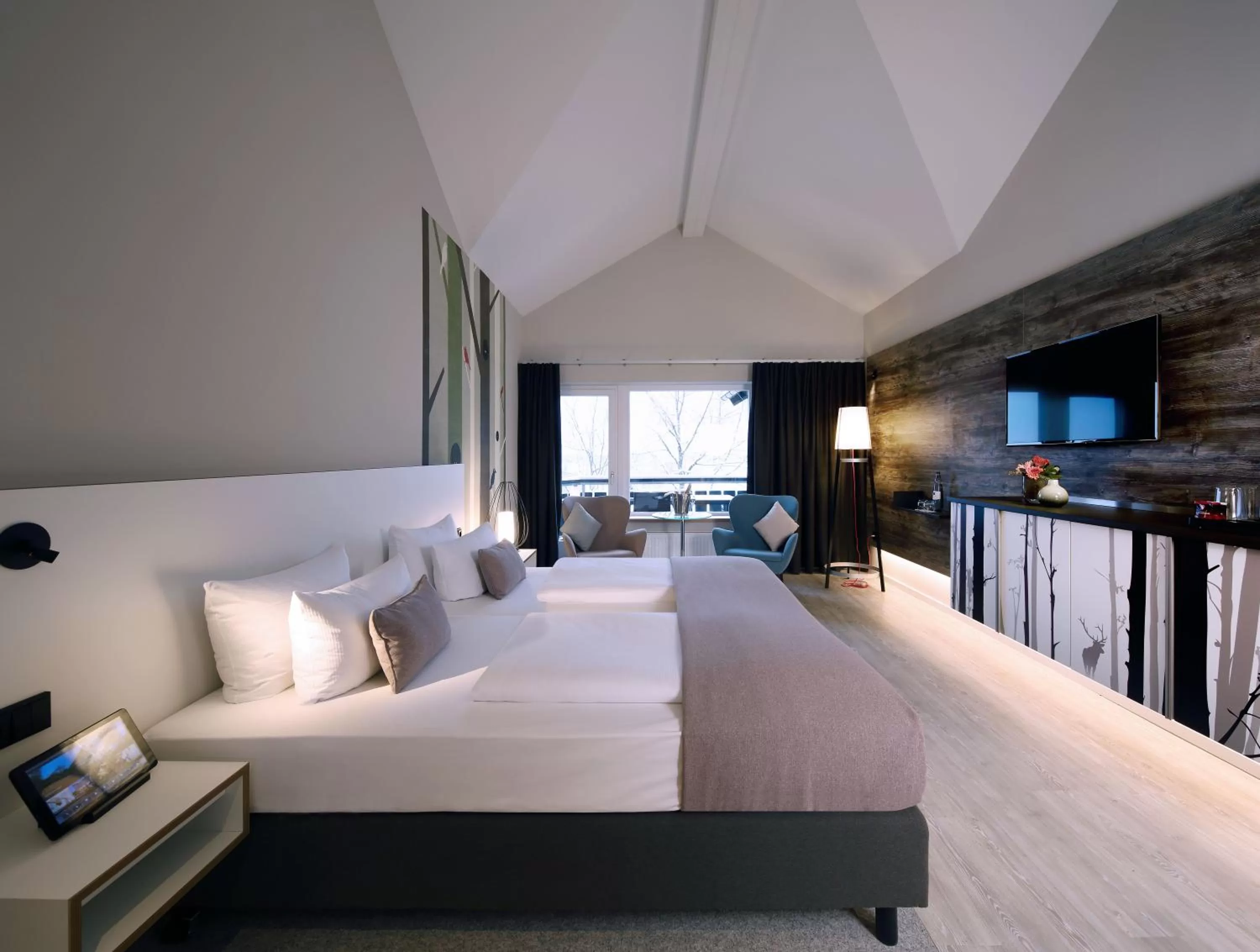 Bedroom, Bed in Dorint Resort Winterberg