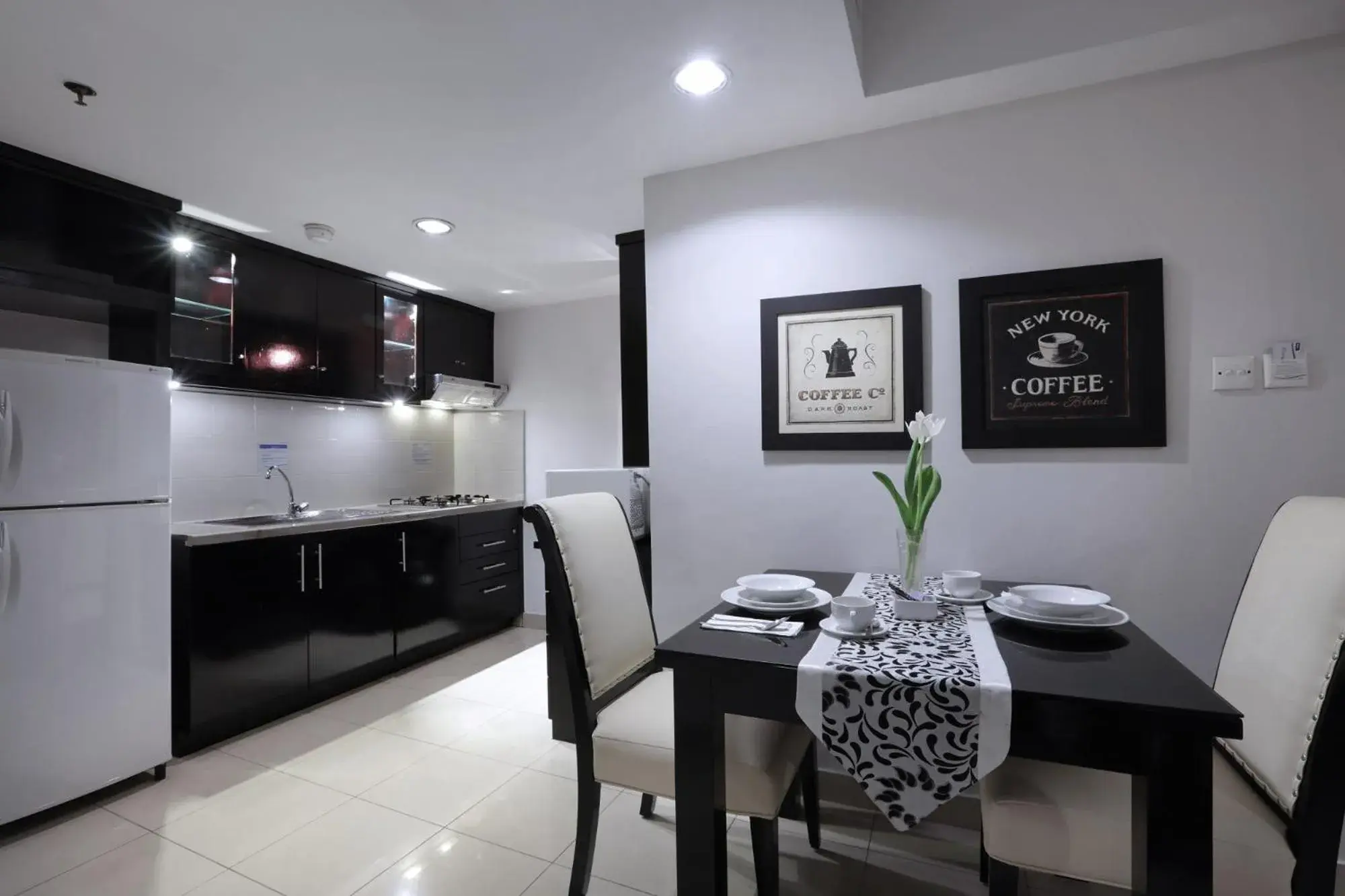 Dining Area in Horison Suite Residences Rasuna Jakarta