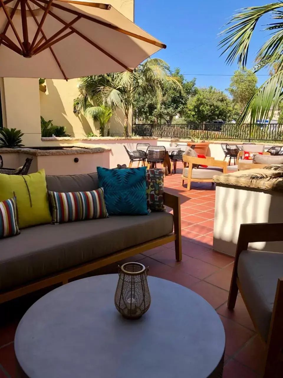Balcony/Terrace, Restaurant/Places to Eat in Hyatt Place Santa Barbara