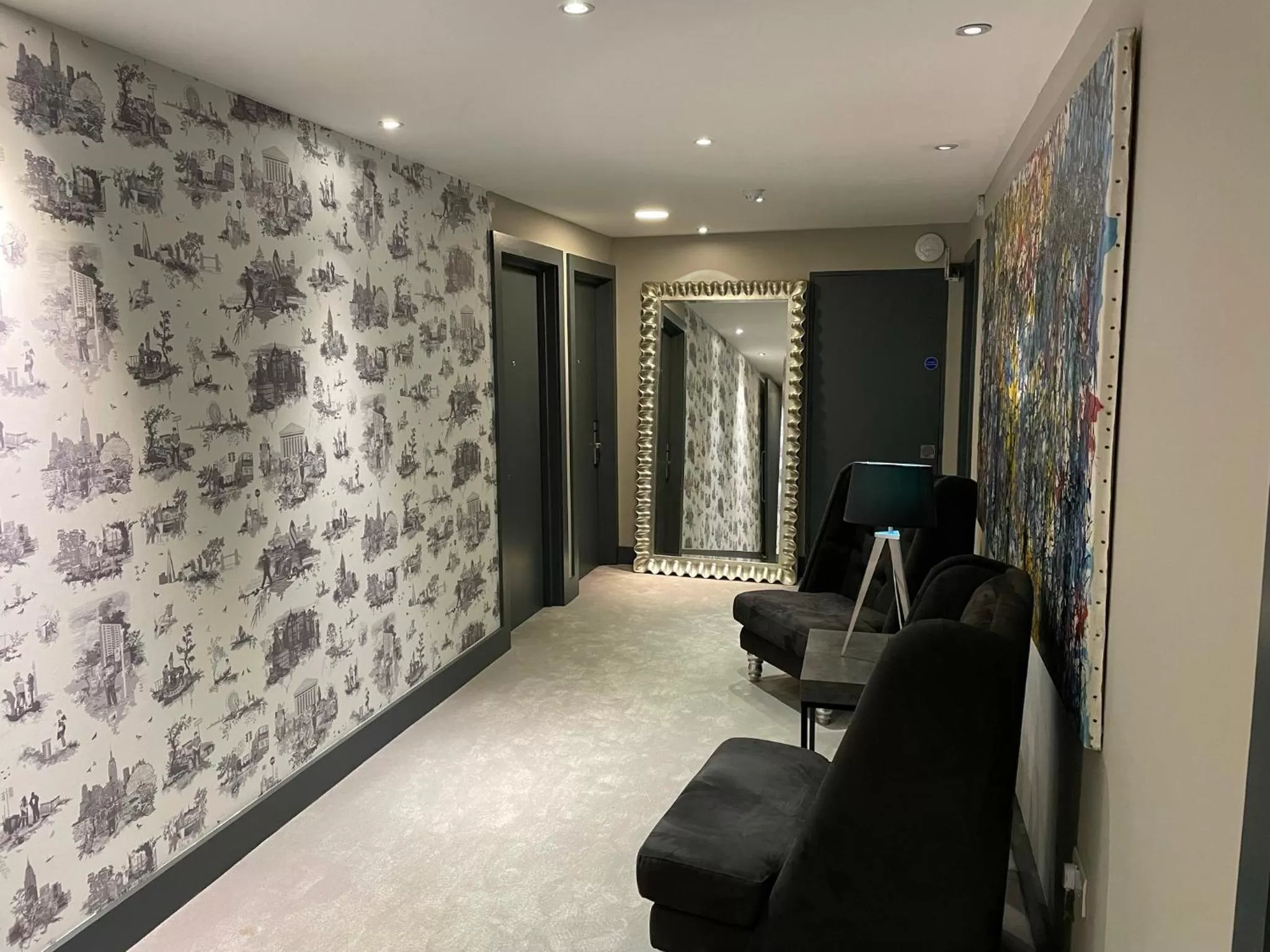 Decorative detail in Hotel 55