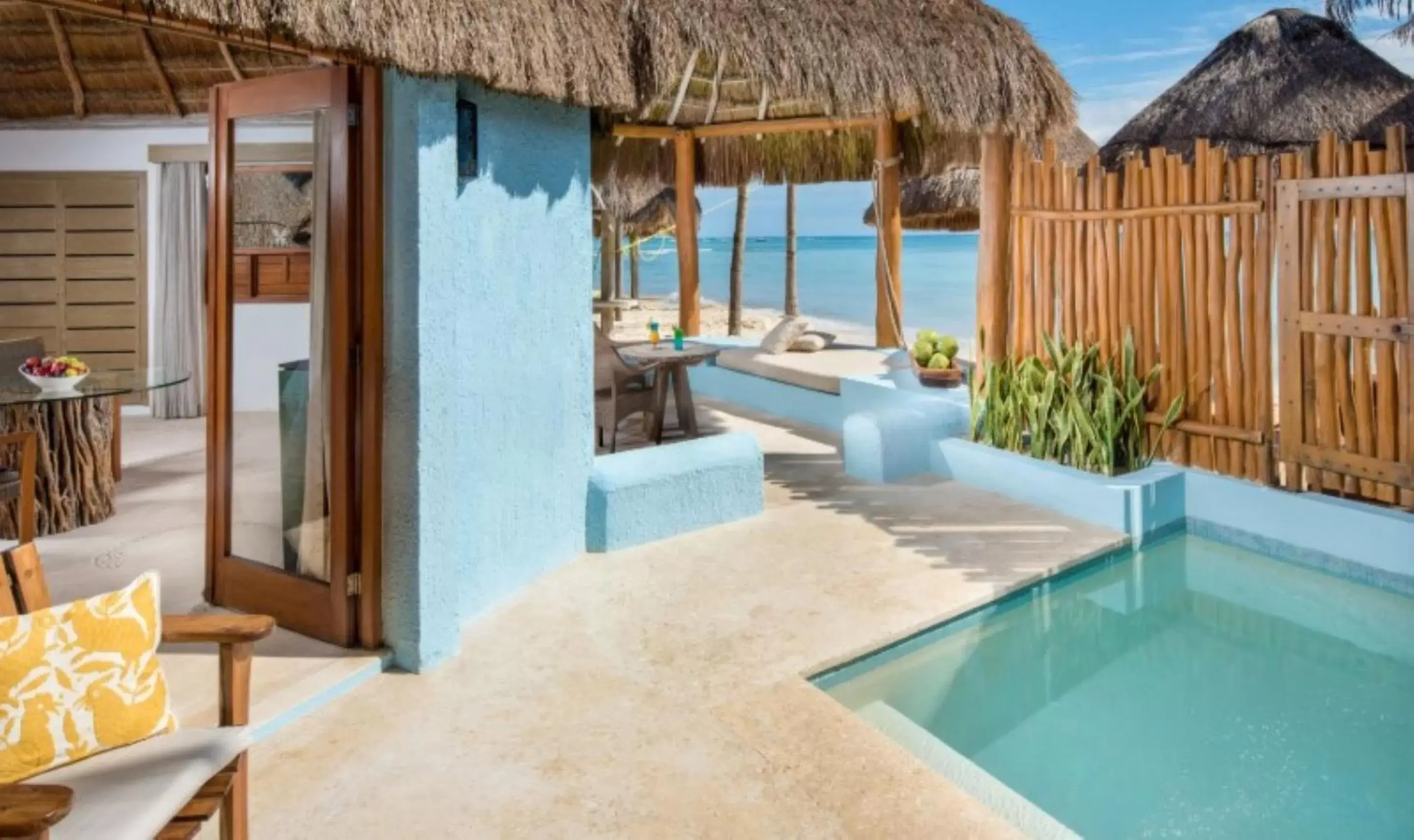 Balcony/Terrace, Swimming Pool in Mahekal Beach Front Resort & Spa