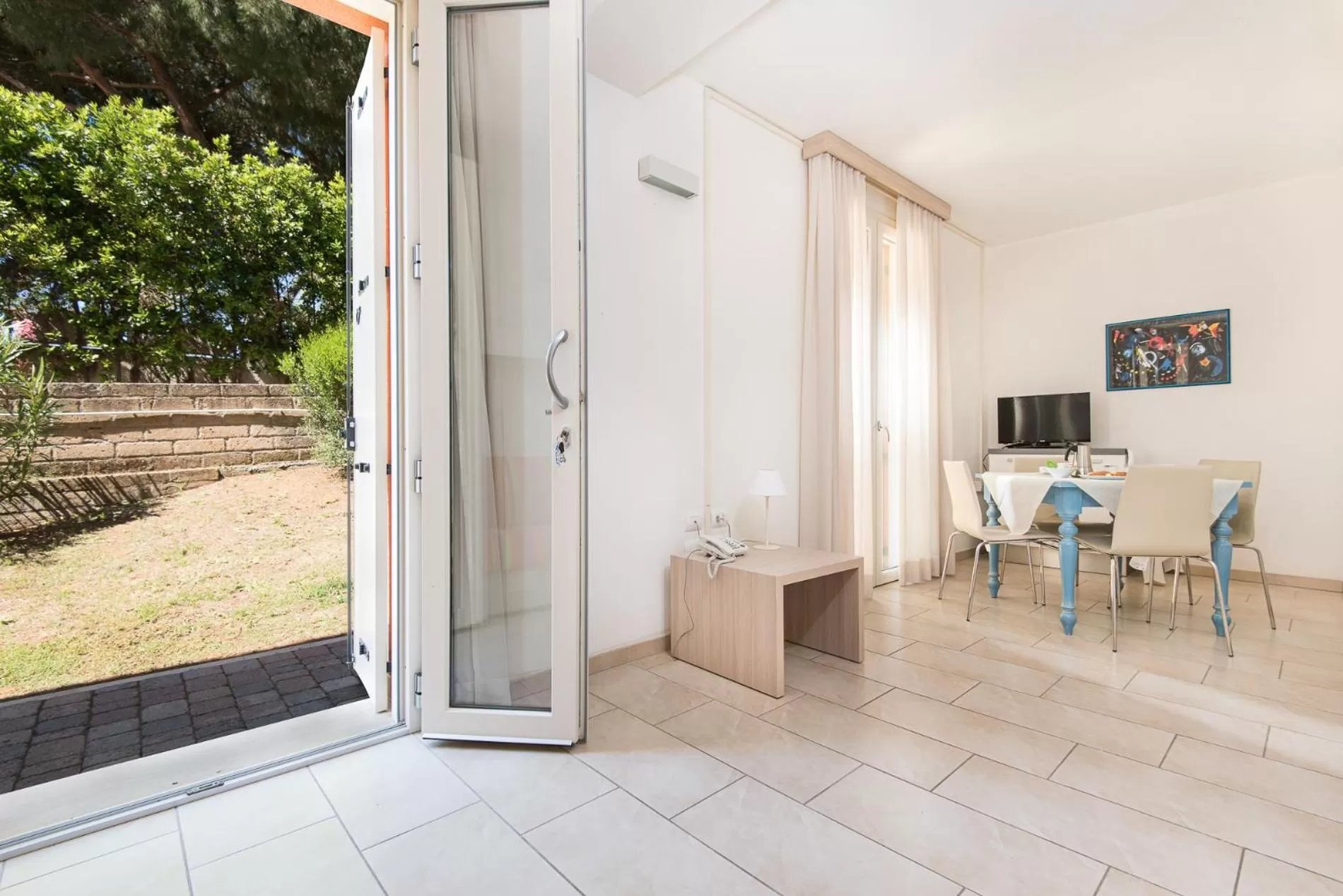 Living room in Residence Marina Salivoli