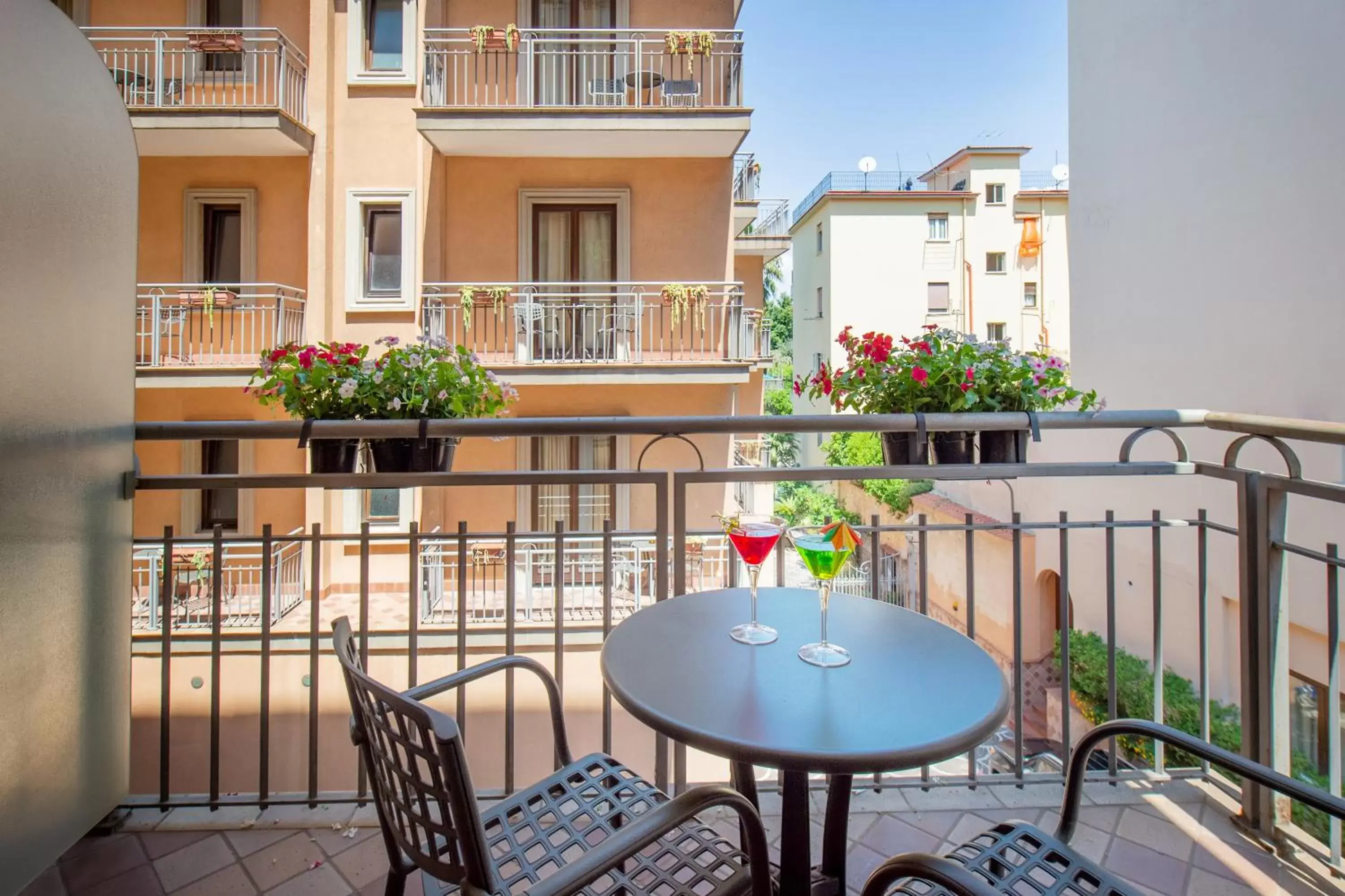 Balcony/Terrace in Hotel Michelangelo