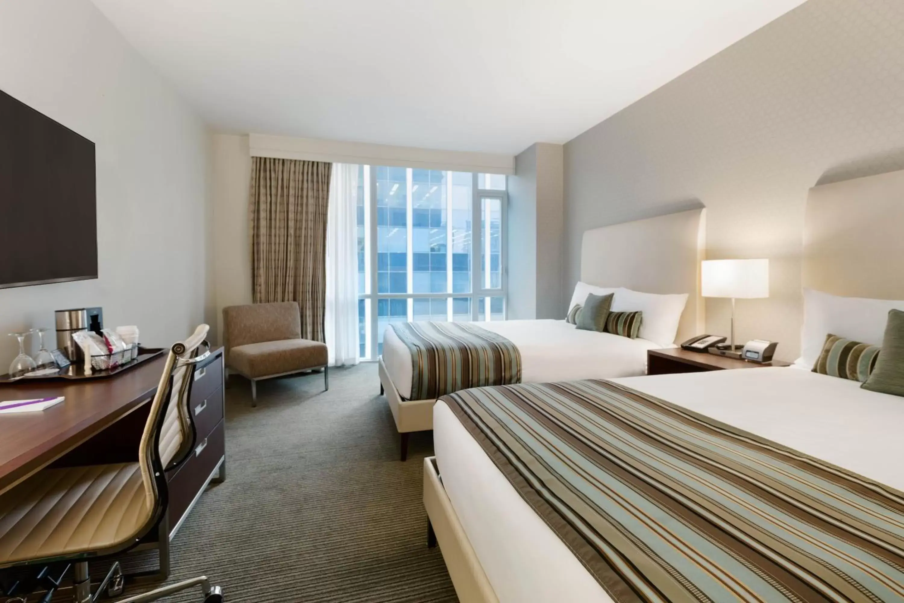 City view in Coast Coal Harbour Vancouver Hotel by APA