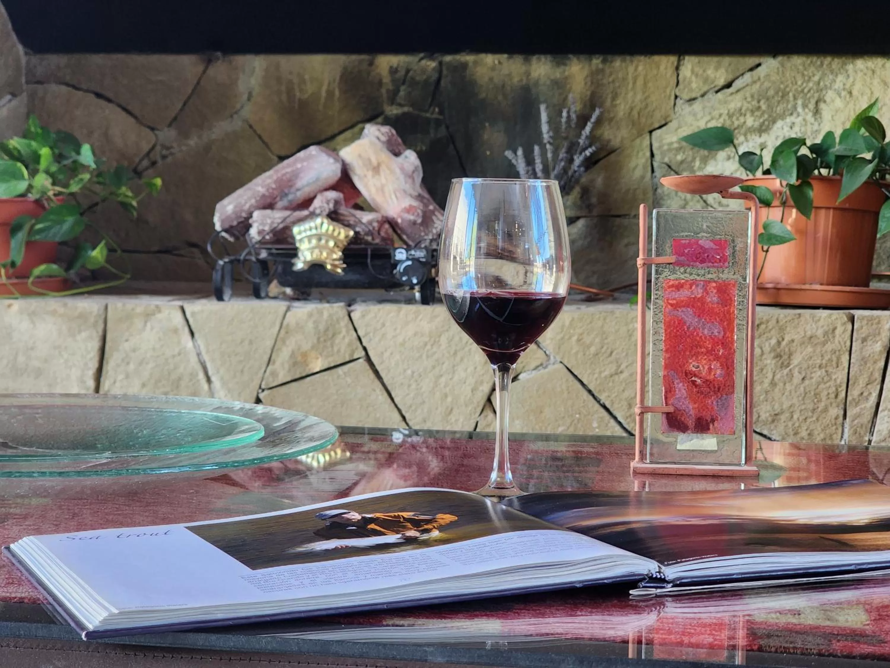 Living room in Tierra Tehuelche Hostería y Aparts