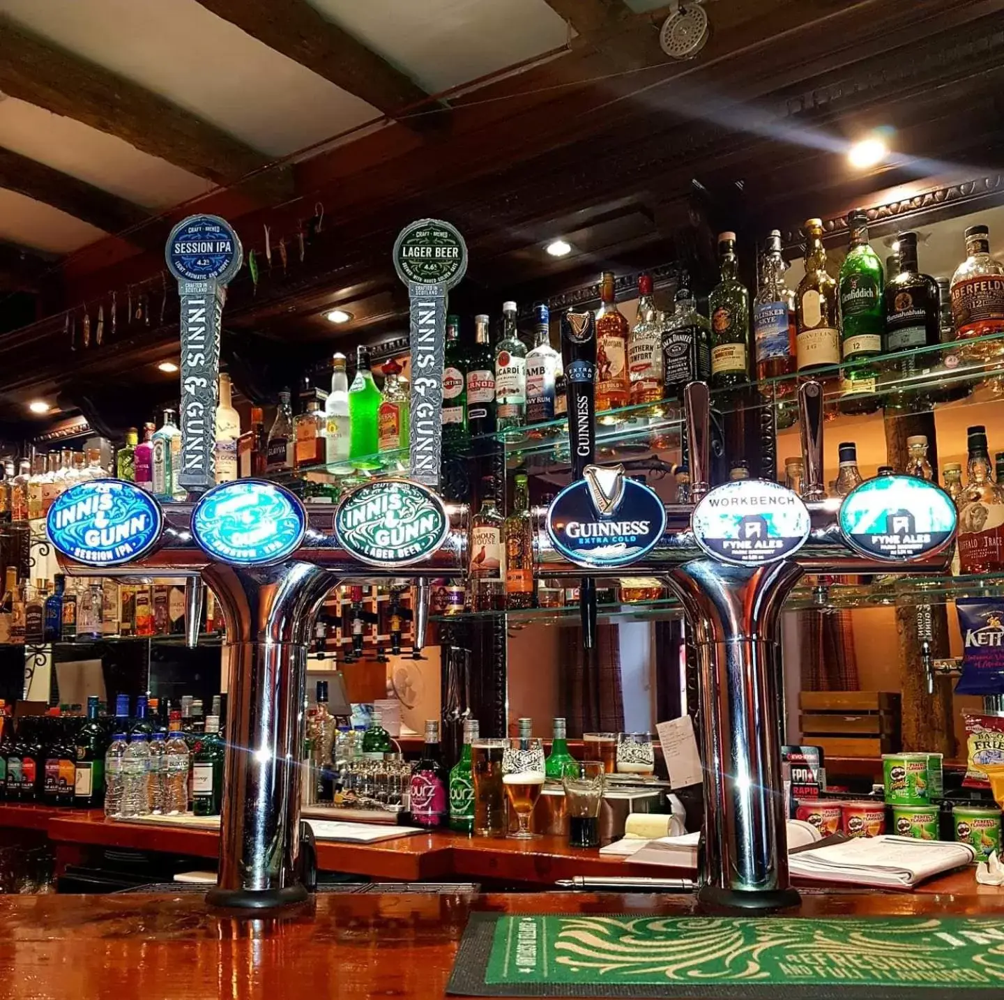 Lounge/Bar in The Coylet Inn by Loch Eck