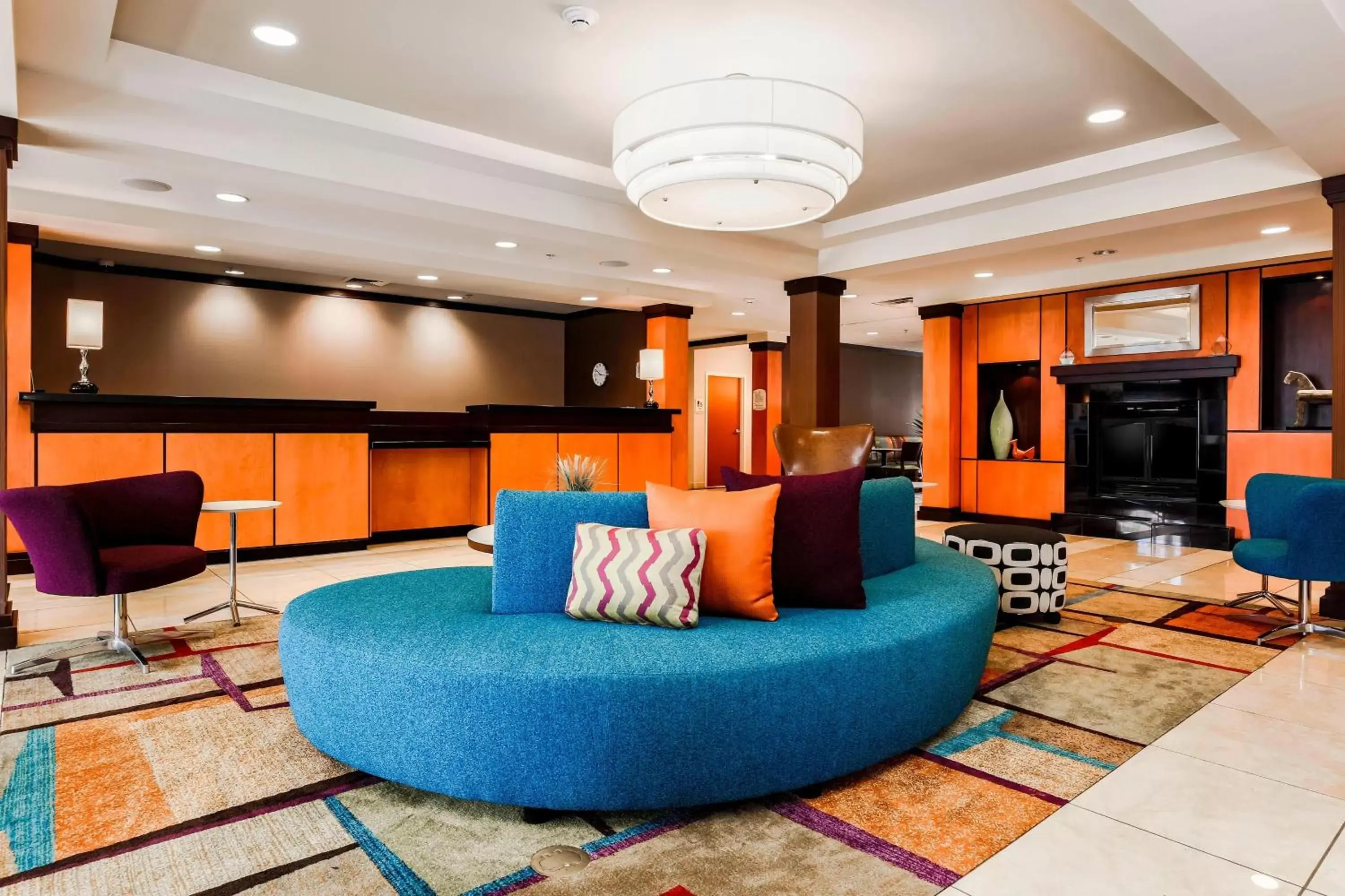 Lobby or reception, Lobby/Reception in Fairfield by Marriott Wilkes-Barre