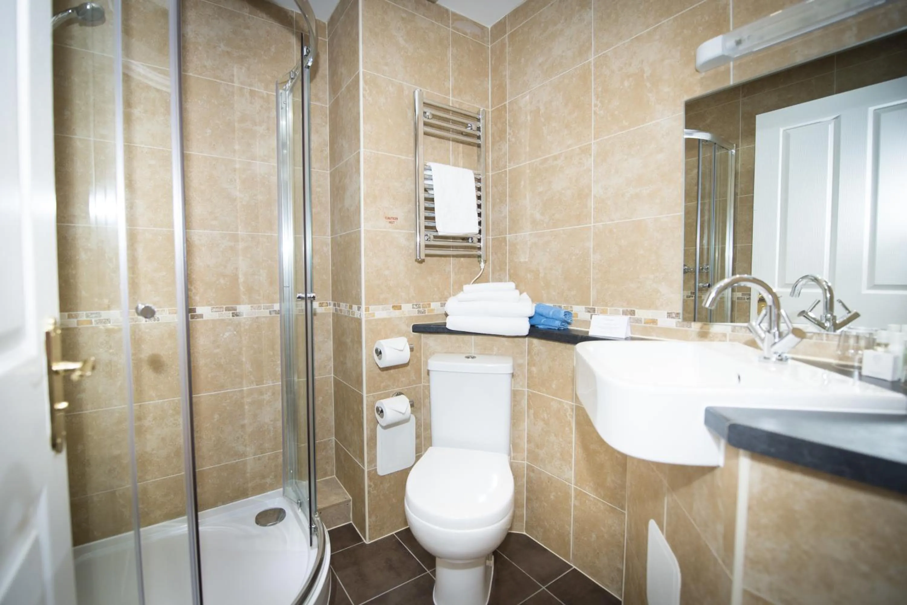 Bathroom in Columba Hotel Inverness by Compass Hospitality
