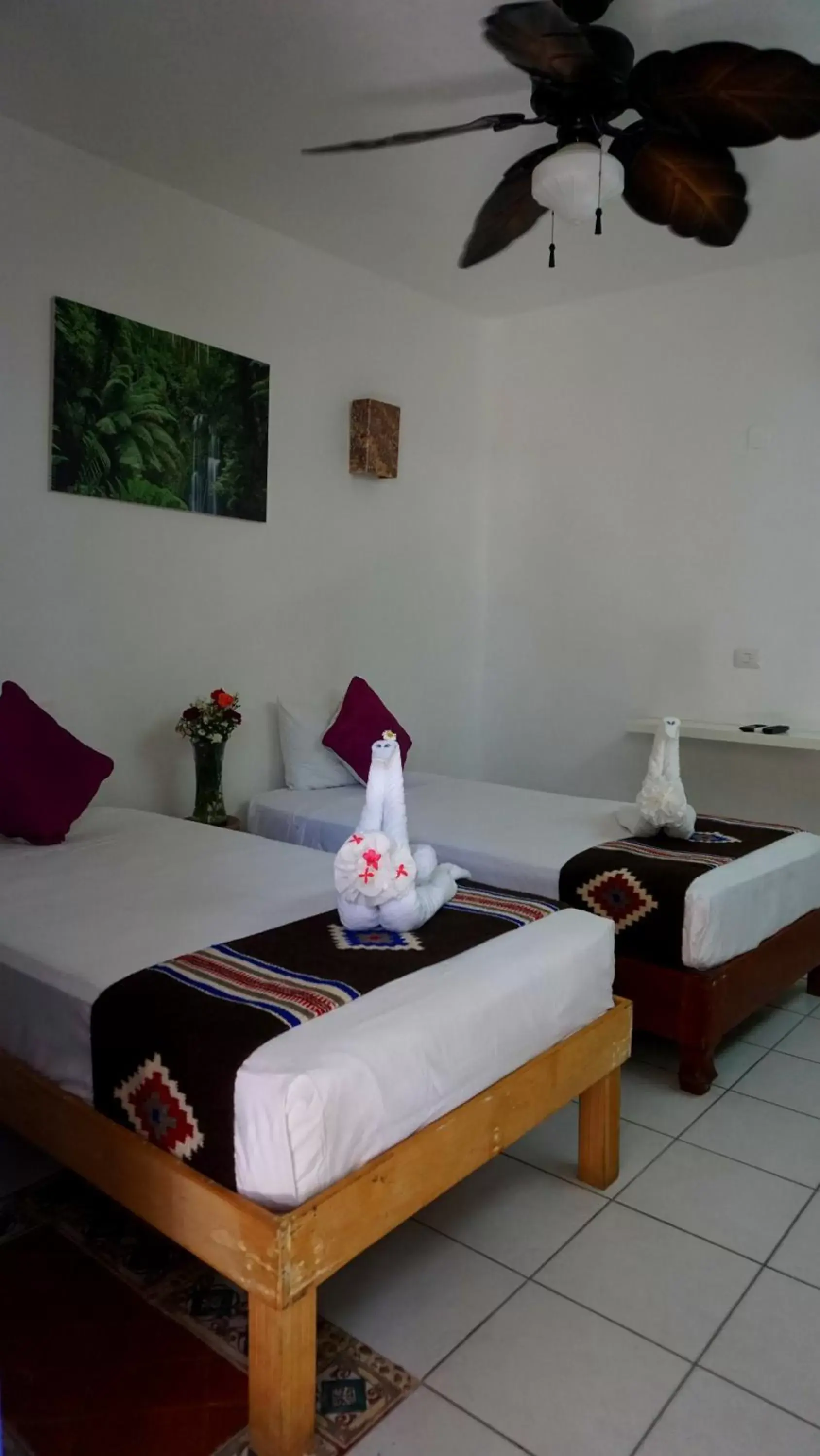 Bed in Selva y Mar Apart Hotel Bed in Selva y Mar Apart Hotel