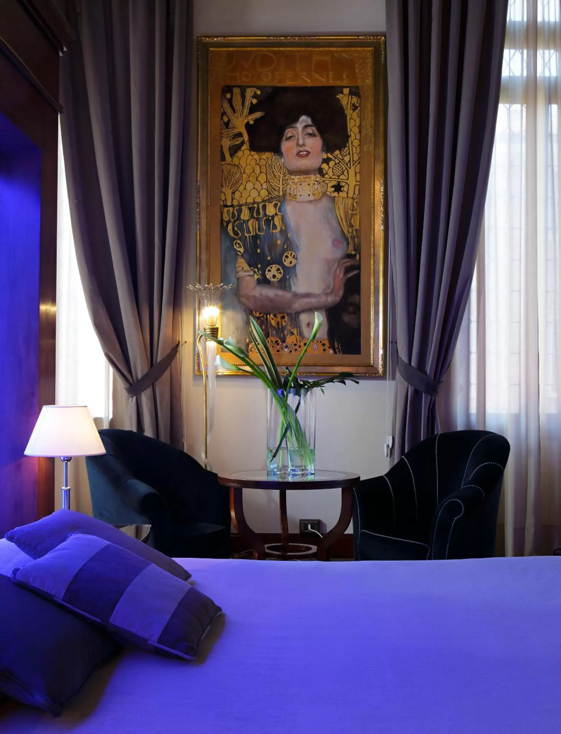 Seating area, Bed in Hotel Liassidi Palace Seating area, Bed in Hotel Liassidi Palace