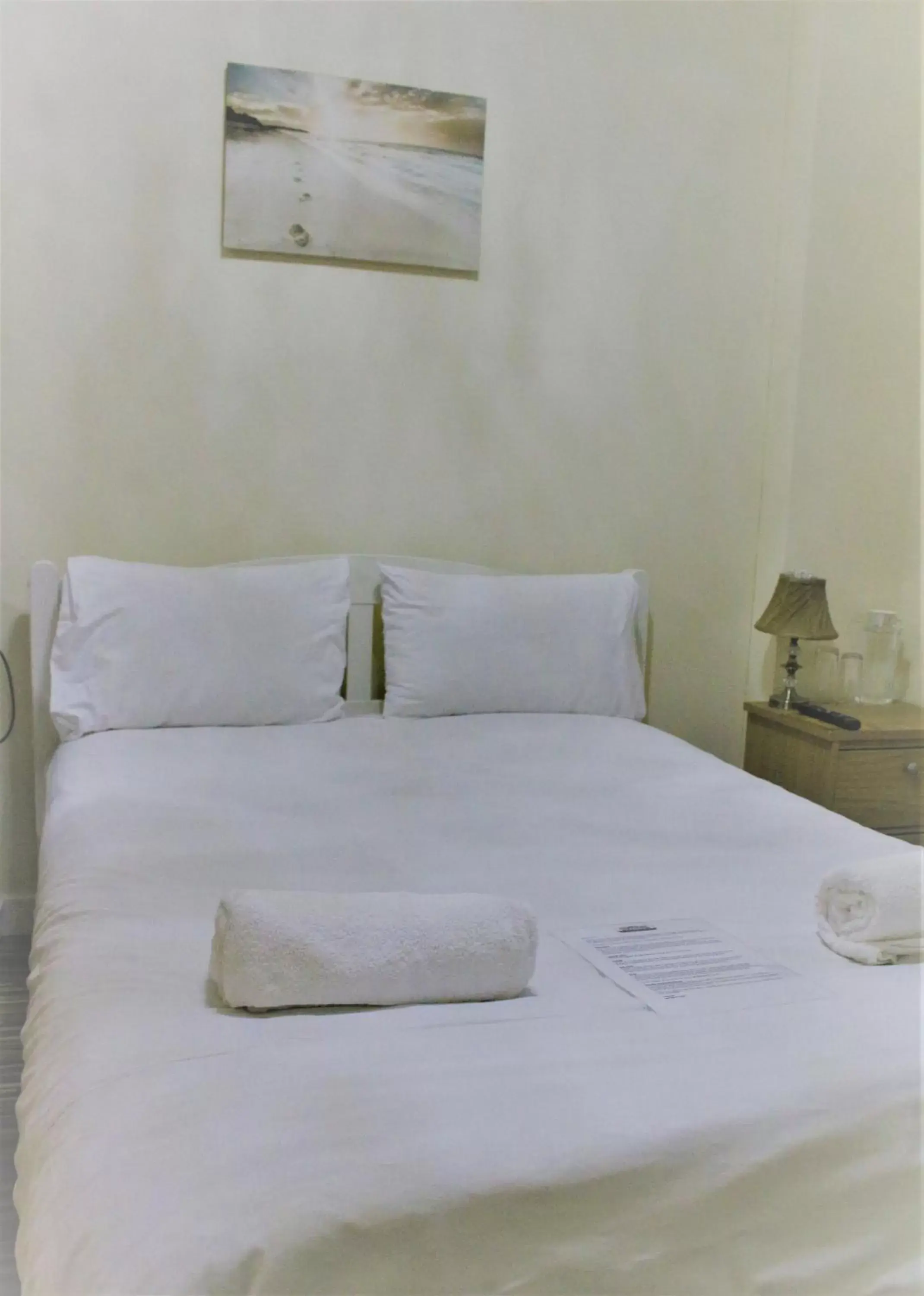 Bed in Namaste Palace Hotel