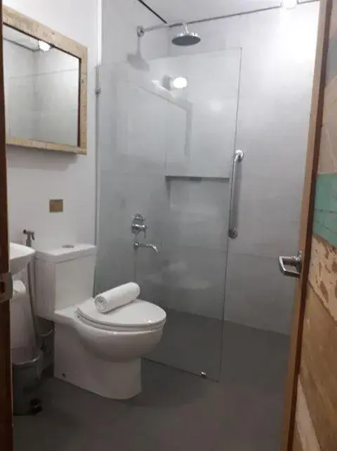 Bathroom in The Bricks Hotel