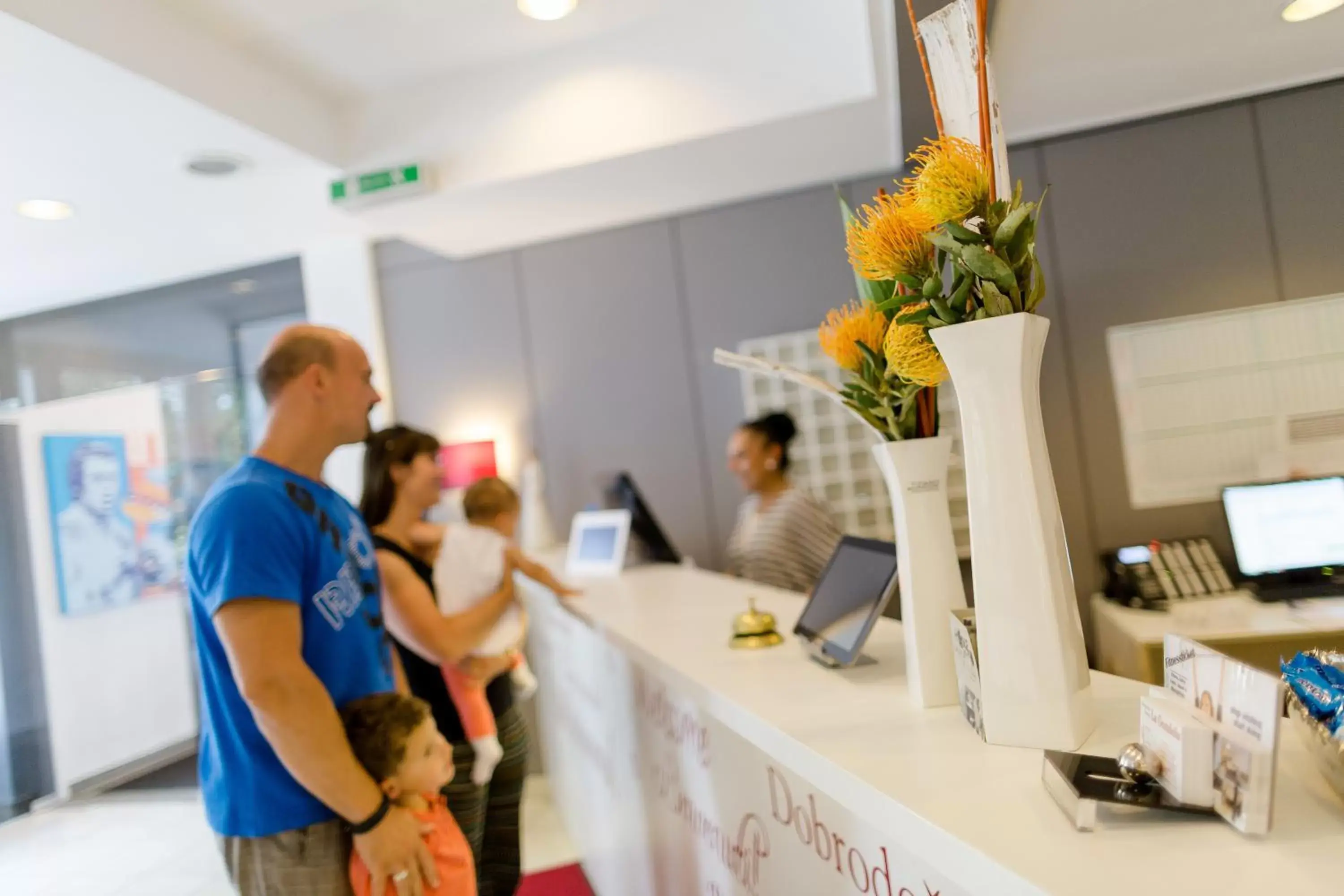 Lobby or reception, Lobby/Reception in Hotel Stadt Tuttlingen