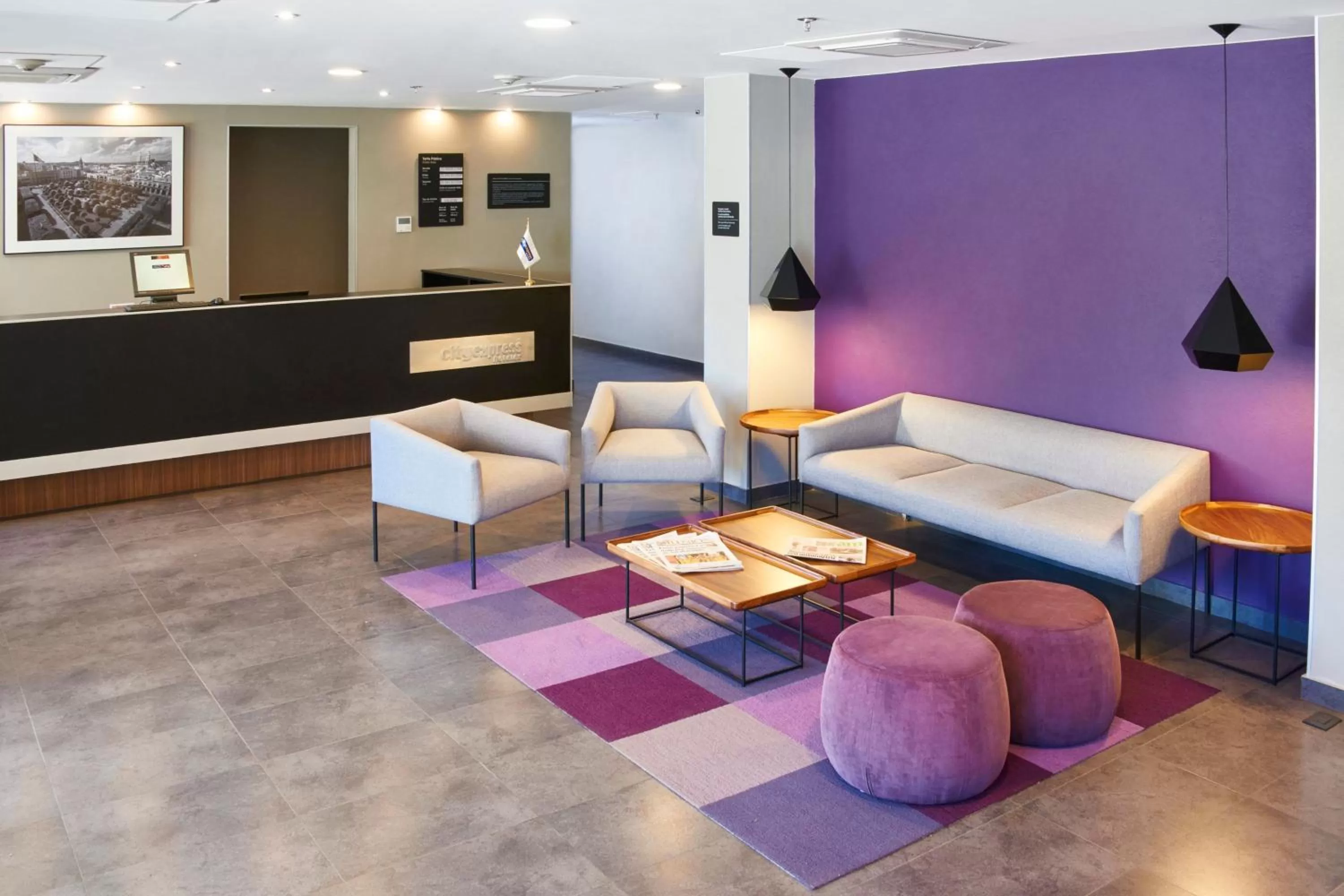 Living room in City Express by Marriott Leon