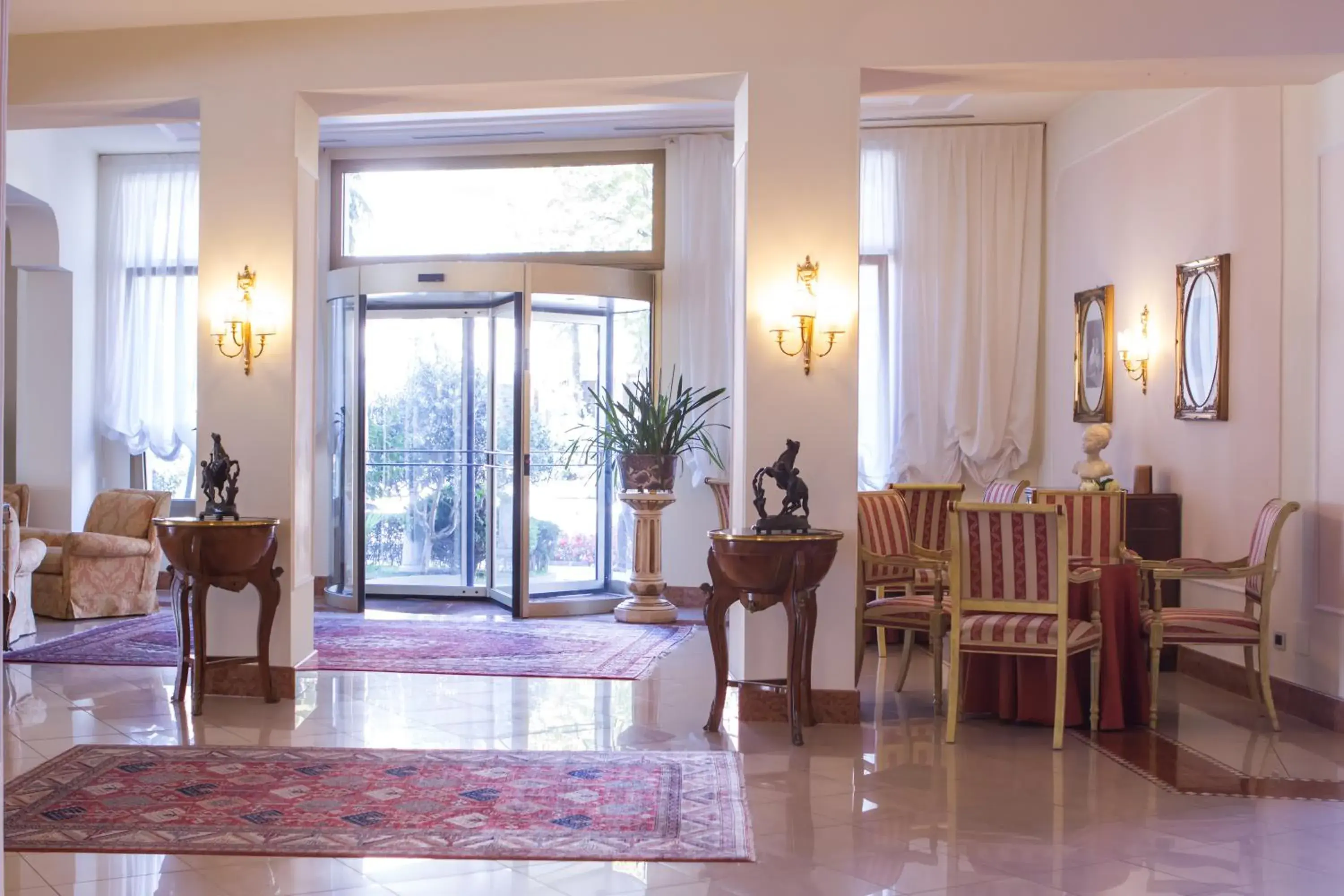 Lobby or reception in Hotel Terme Principe