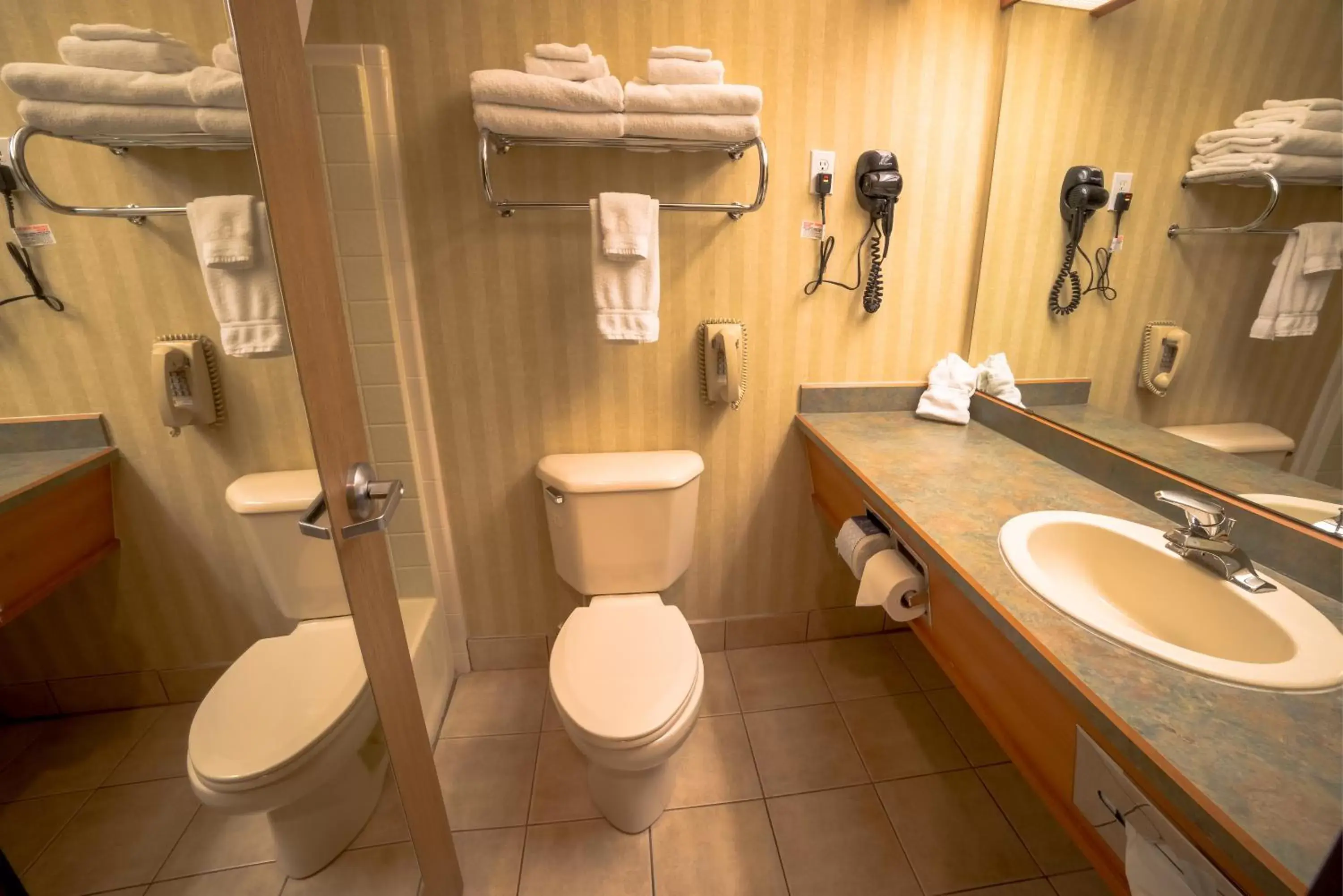 Bathroom in SureStay Plus by Best Western Enterprise