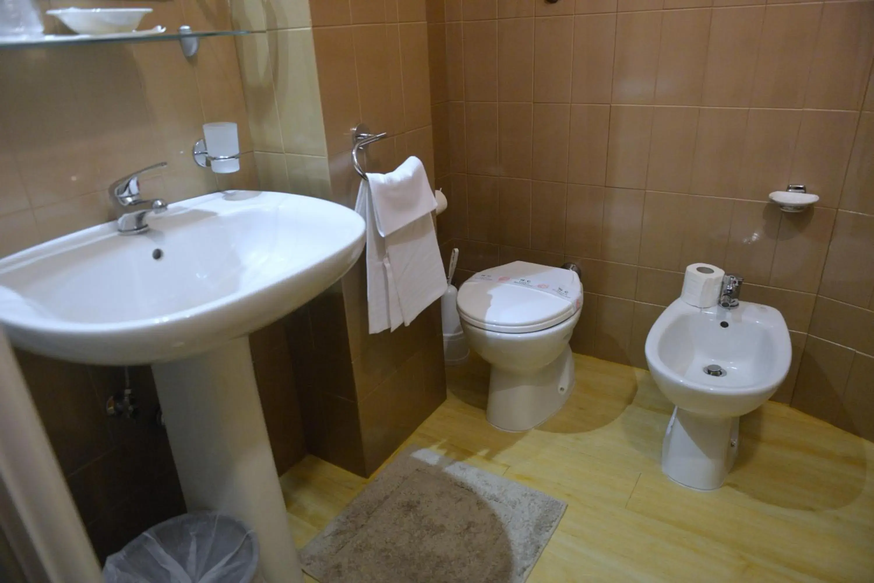 Bathroom in Hotel Due Pini