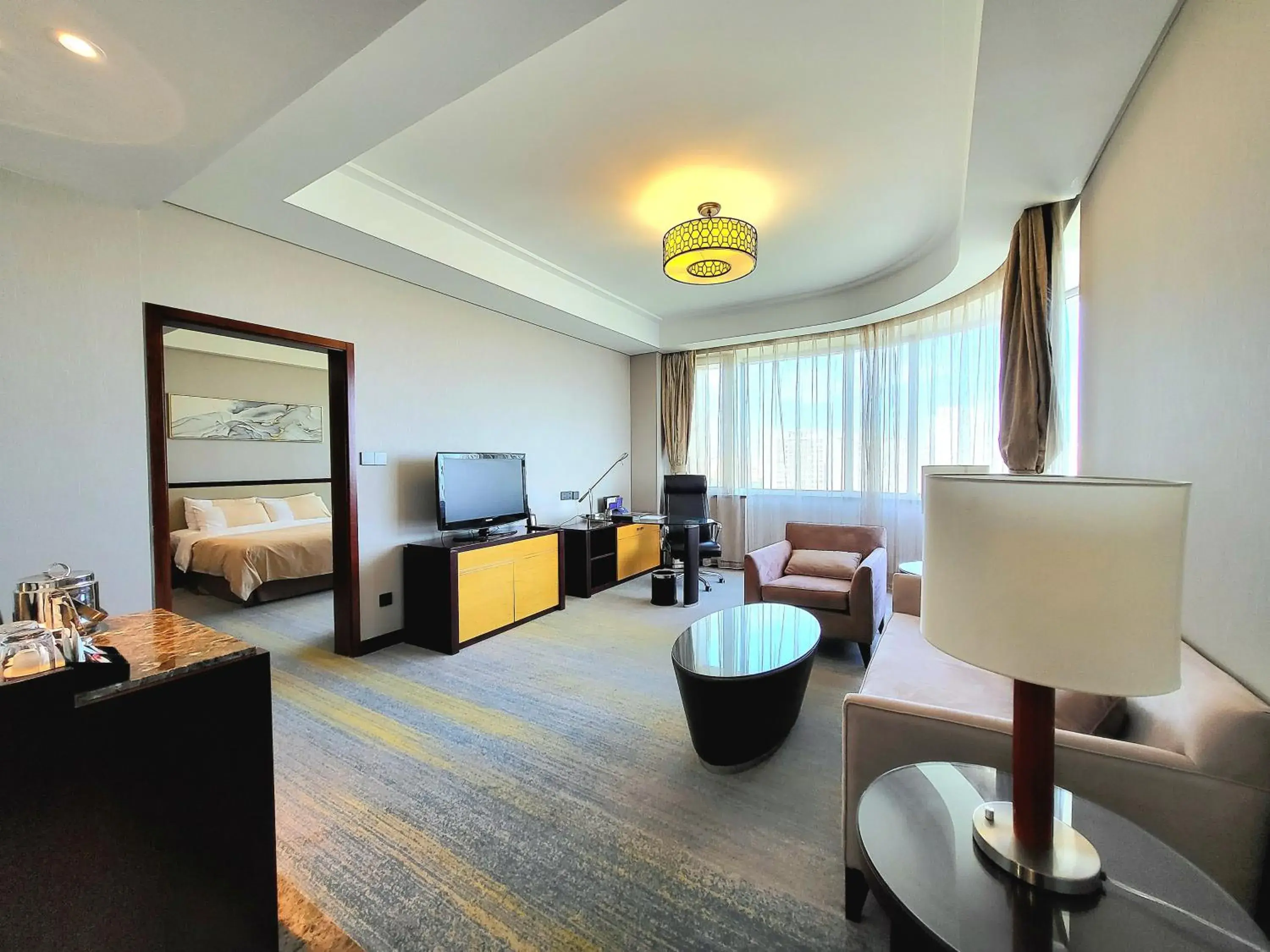 Living room, Seating Area in Tianjin Saixiang Hotel