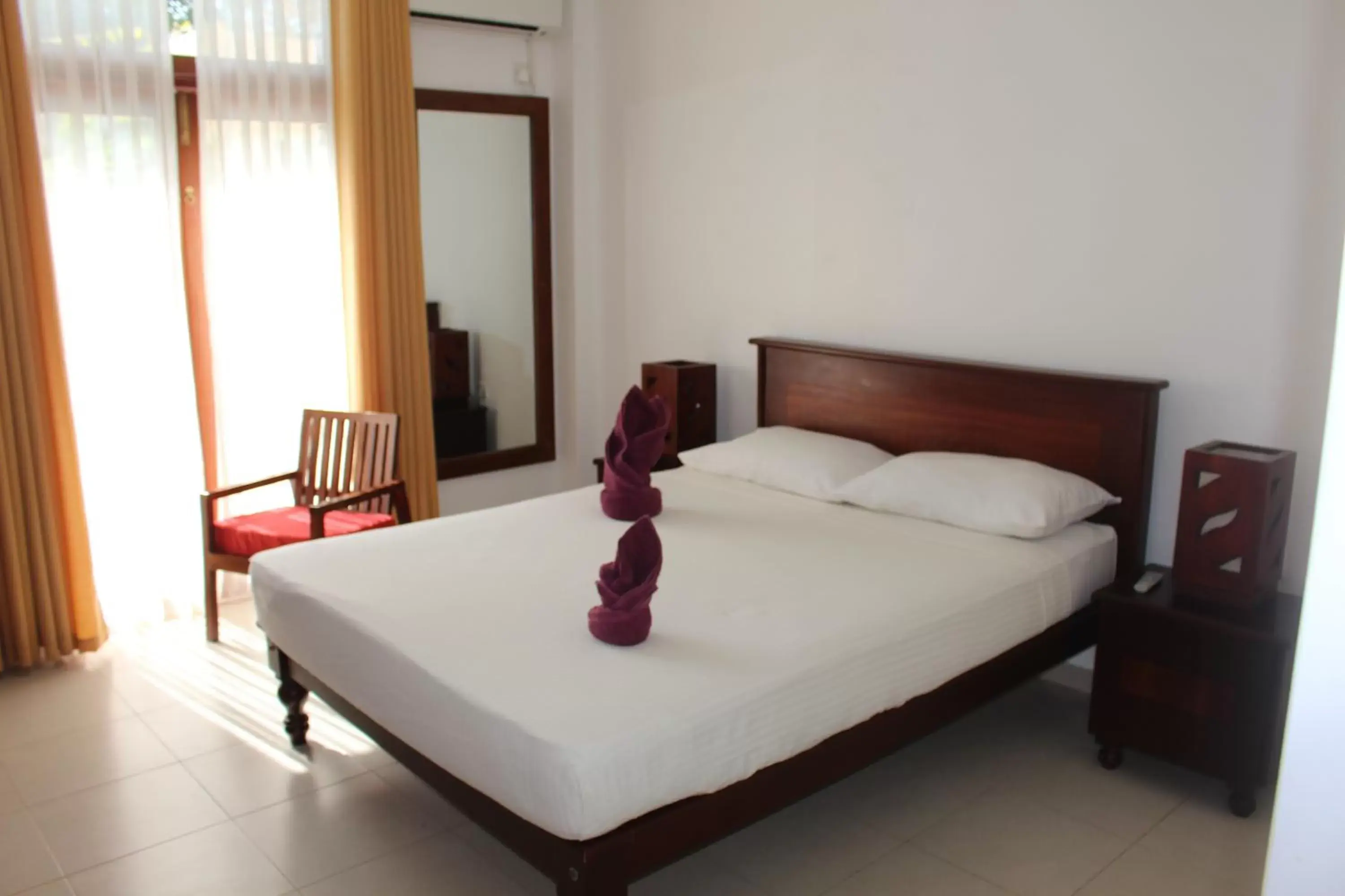 Bed in Villa Kapuru