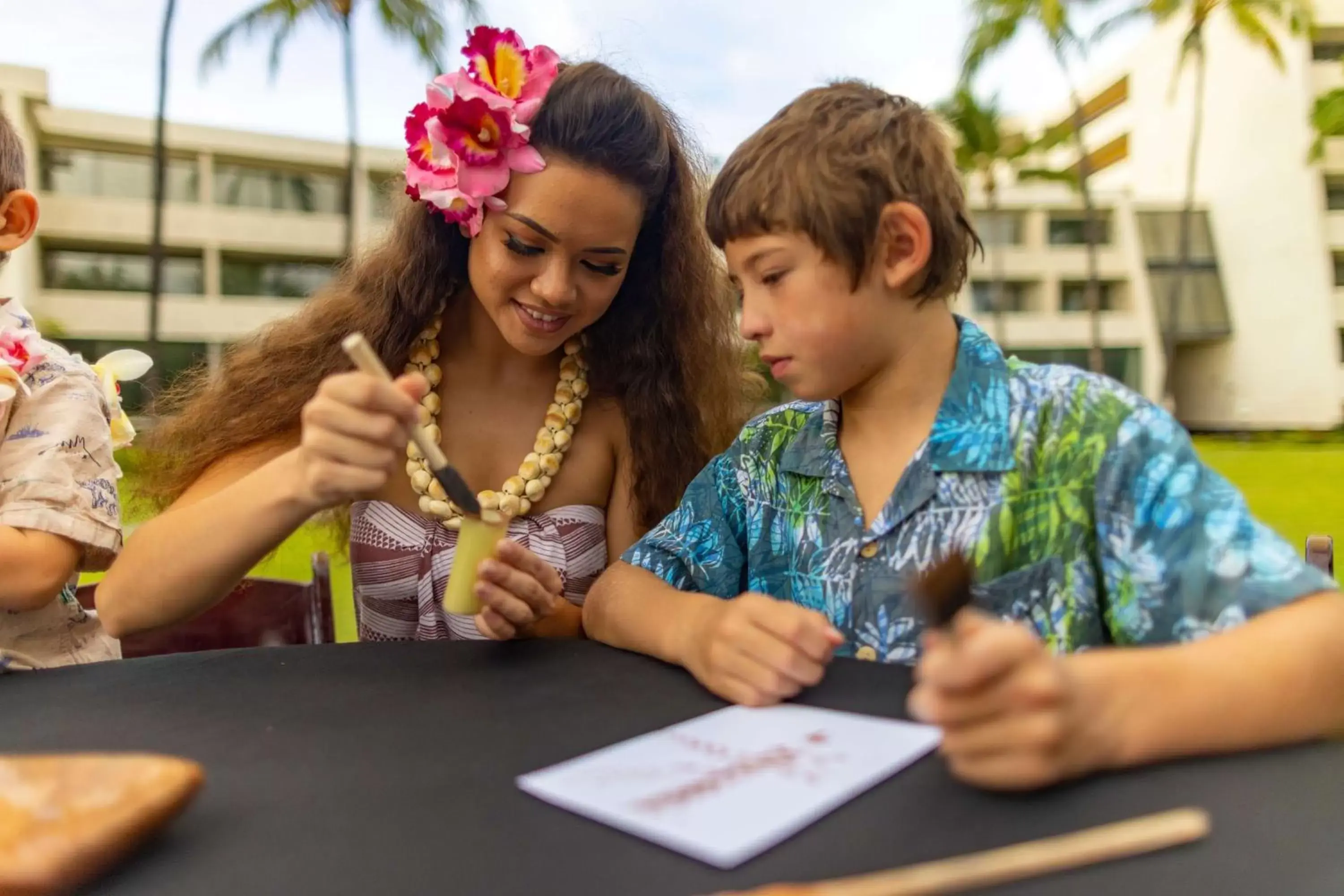 Property building, Family in Outrigger Kona Resort and Spa