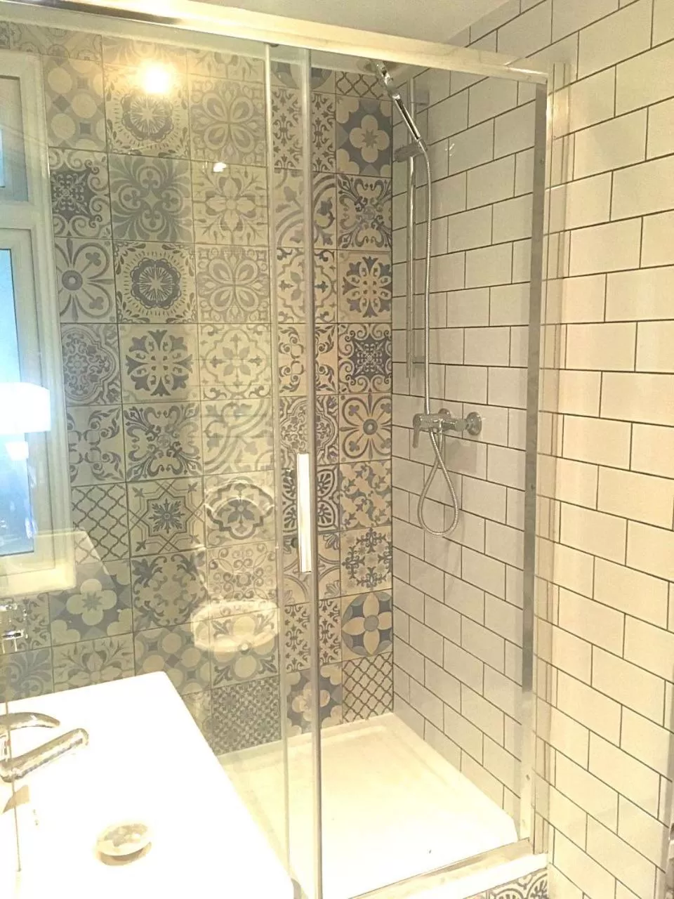 Shower in St Athans Hotel