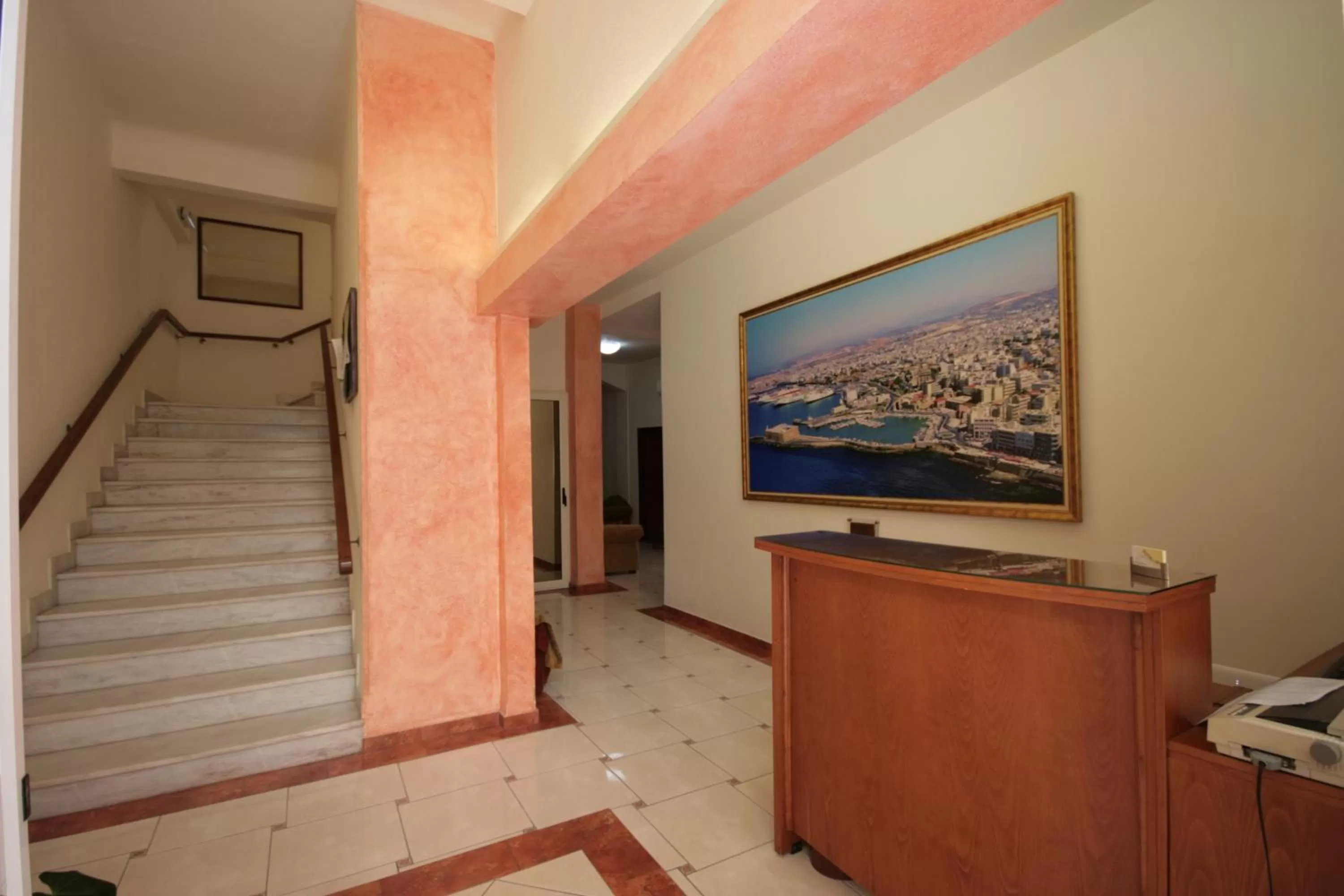 Lobby or reception in Lena Hotel