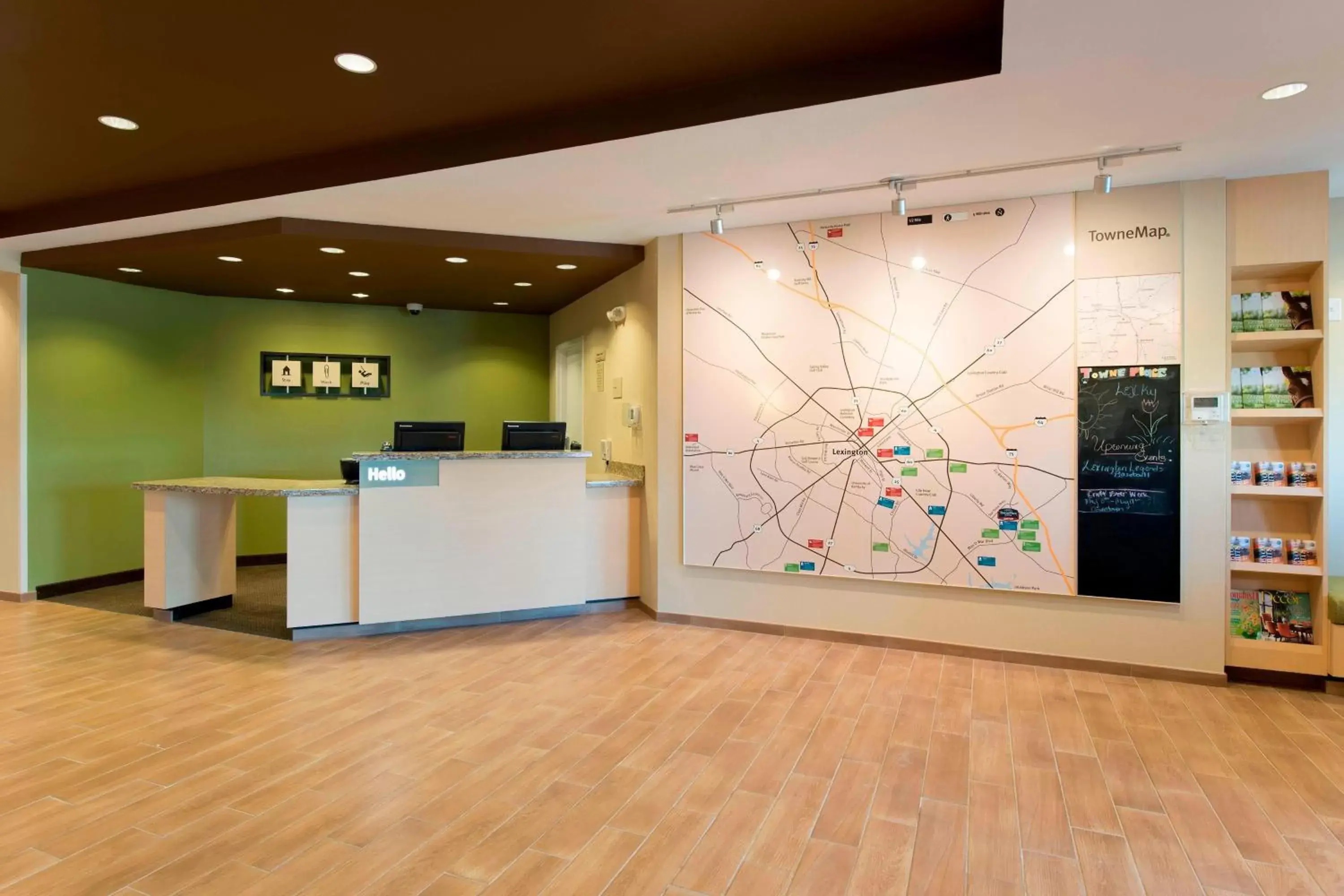 Location, Lobby/Reception in TownePlace Suites by Marriott Lexington South/Hamburg Place