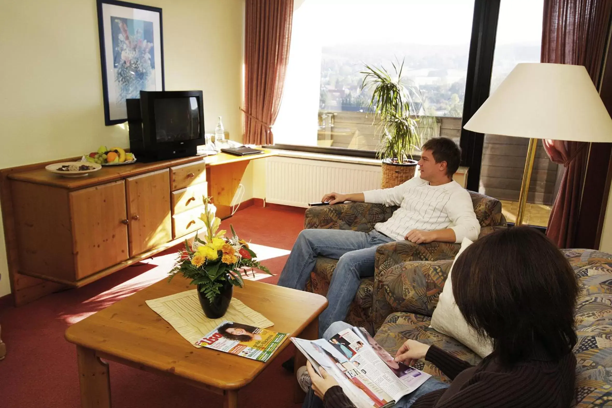 Living room in Der Wolfshof - Dein Zuhause im Harz