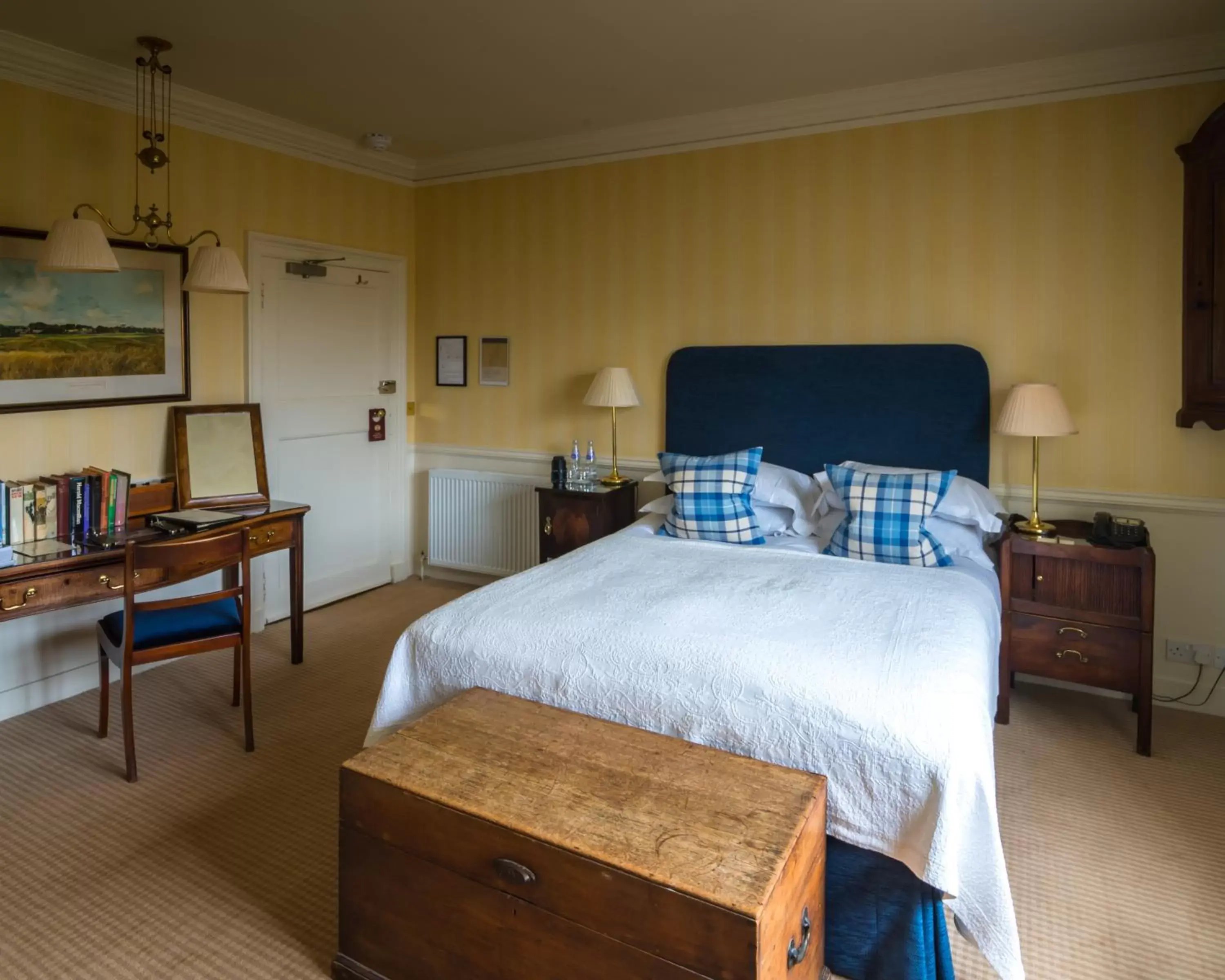 Bedroom, Bed in Greywalls Hotel & Chez Roux Bedroom, Bed in Greywalls Hotel & Chez Roux