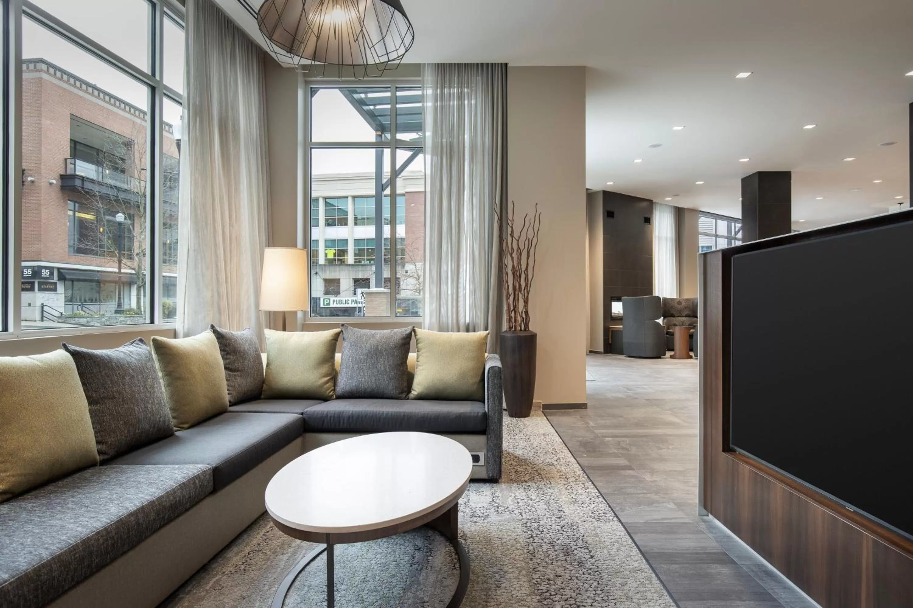 Lobby or reception in Courtyard by Marriott Nanaimo