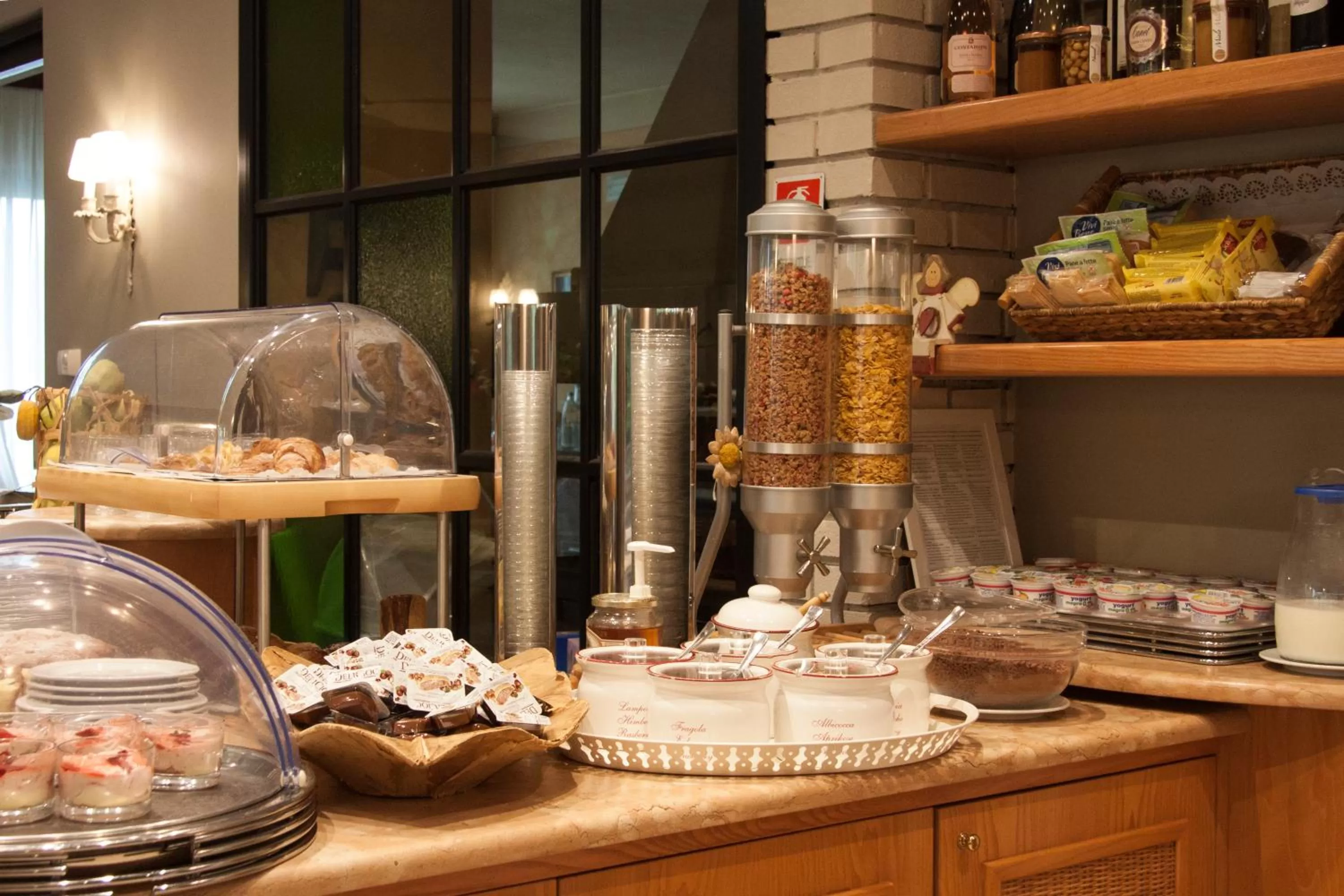 Buffet breakfast in Hotel Berta